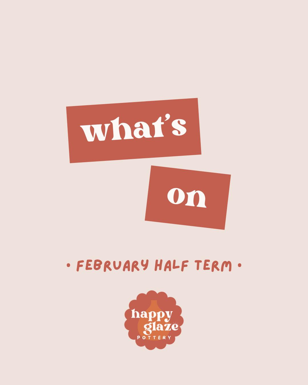February half term is looking ✨busy✨ and we’re so excited 🥰
We’re open for pottery painting EVERY DAY, plus some lovely extras sprinkled in…
🎬 Family Movie Club
🍕 Pizza & Pottery afternoon
🎨 Personalised name plate workshop
Whether you’re popping in for a relaxed paint, planning a little half-term treat, or booking something special, we’ve got you 🤍
Spaces are filling up, so if you’ve been thinking “we should book” - this is your sign 👀
Book online to secure your spot ✨
Tag a friend who you need to plan a pottery painting date with! ❤️
#halftermfun #potterypainting #familyactivities #creativekids #thingstododevon