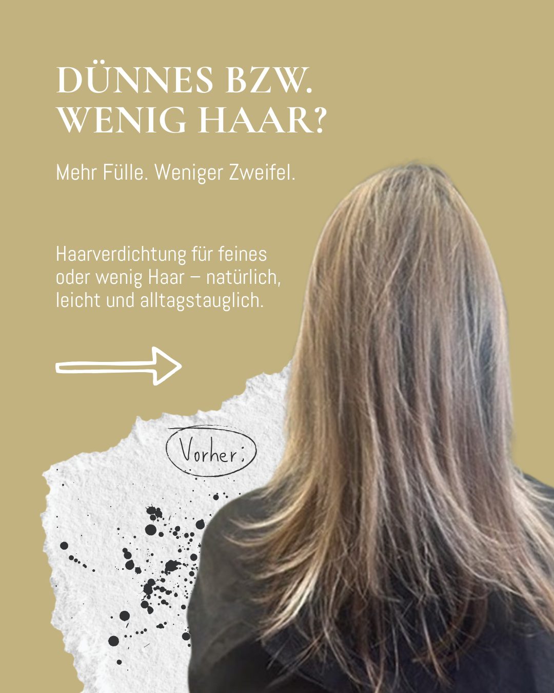 Dünnes bzw. wenig Haar bedeutet nicht, dass du auf Fülle verzichten musst. ☝🏼🙃
Mit einer professionellen Haarverdichtung schaffen wir mehr Volumen, Dichte und ein natürliches Haargefühl – ganz ohne „gemacht“ auszusehen.
Was Haarverdichtung leisten kann:
• sichtbar mehr Fülle
• natürliche Übergänge
• leichtes, angenehmes Tragegefühl
• alltagstaugliche Ergebnisse
Ob feines Haar, licht gewordene Partien oder der Wunsch nach mehr Volumen – wir beraten dich ehrlich und individuell, welche Methode zu dir und deinem Haar passt. 🤗
Denn gutes Haar beginnt mit einer Lösung, die sich richtig anfühlt. 🤍
#haarverdichtung #volumen #extensionsberlin #friseurberlin #legeartisberlin