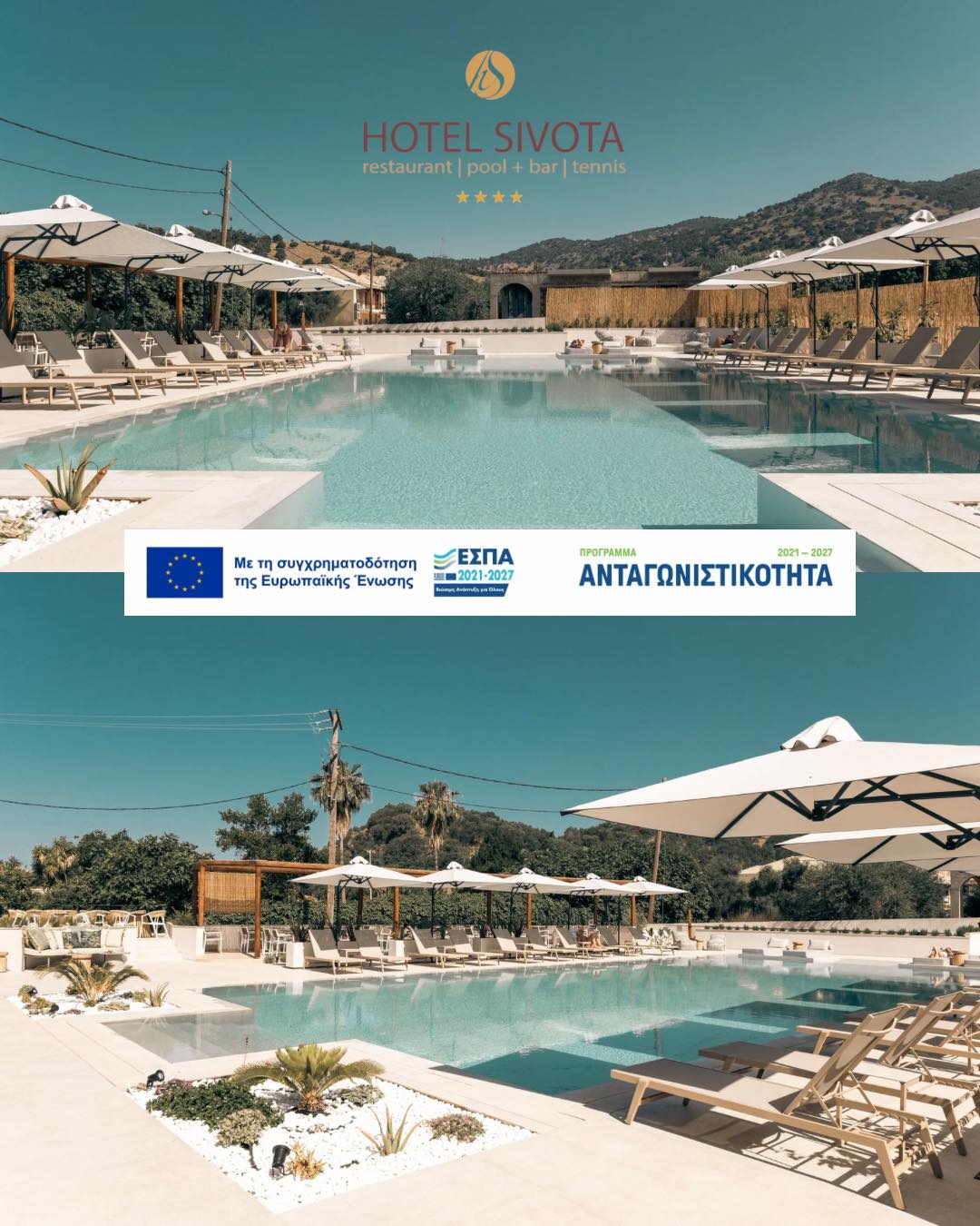 «Η επιχείρηση χρηματοδοτήθηκε από τη Δράση του Προγράμματος «Ανταγωνιστικότητα» (ΕΣΠΑ 2021-2027) «Πράσινη Παραγωγική Επένδυση ΜμΕ» της Δέσμης Δράσεων "Πράσινη Μετάβαση ΜμΕ".
Η Δράση στοχεύει στην αξιοποίηση και ανάπτυξη συγχρόνων τεχνολογιών από τις ΜμΕ, στην αναβάθμιση των παραγόμενων προϊόντων /υπηρεσιών και εν γένει δραστηριοτήτων τους.»
#ΕΣΠΑ#ΈργοΕΣΠΑ#EUinmyRegion