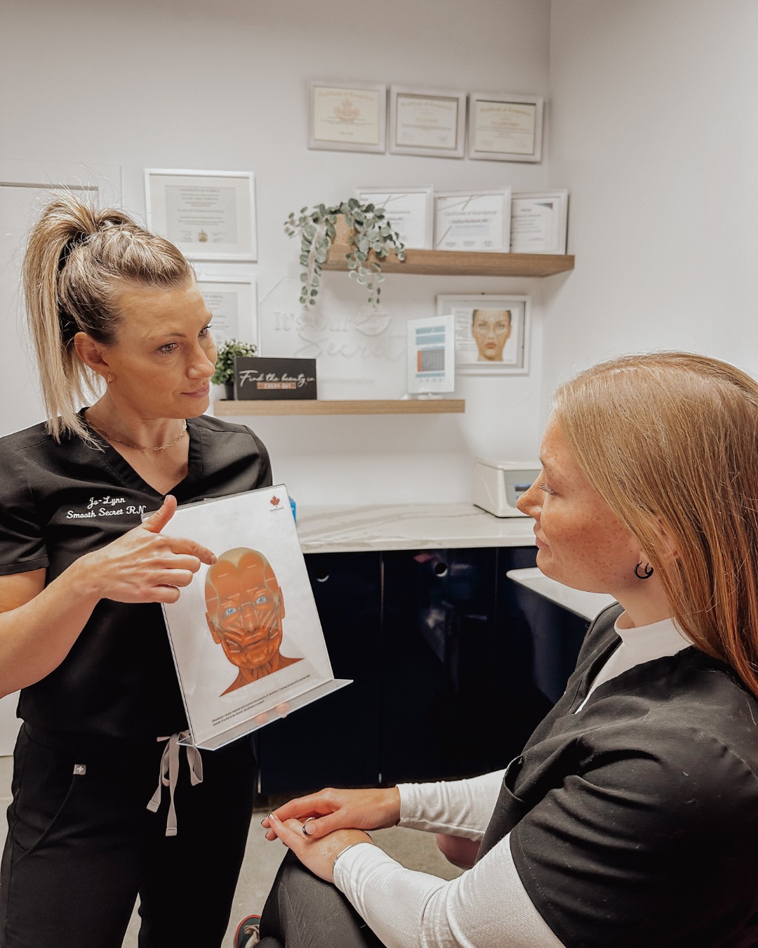 Happy International Day of Women and Girls in Science 💗🔬
This work is science and it’s also personal.
Aesthetics looks pretty on the outside, but behind every treatment is anatomy, dosing, skin physiology, safety protocols, and real clinical judgment. That’s the part we love most. Learning. Refining. Staying current. Doing it properly. 👩⚕️
As Registered Nurse injectors, we’re proud to be women in a field where education never stops and where details matter. Every consult is an assessment. Every plan is intentional. Every result is built, not rushed. ✨
To the women and girls who are curious, driven, and obsessed with learning there is space for you here. Keep going.
If you’re in Sherwood Park and you want nurse led care you can trust, we’d love to meet you. 💬
————————
Smooth Secret RN 💋 It’s our Secret
Jo-Lynn Gibbs RN, BScN + Pailey Corbett RN, BScN
🌐 smoothsecretrn.com | 📱 780.220.2702
📧 smoothsecretrn@gmail.com for your FREE consultation
#WomenInScience #SherwoodParkAesthetics #RegisteredNurseInjector