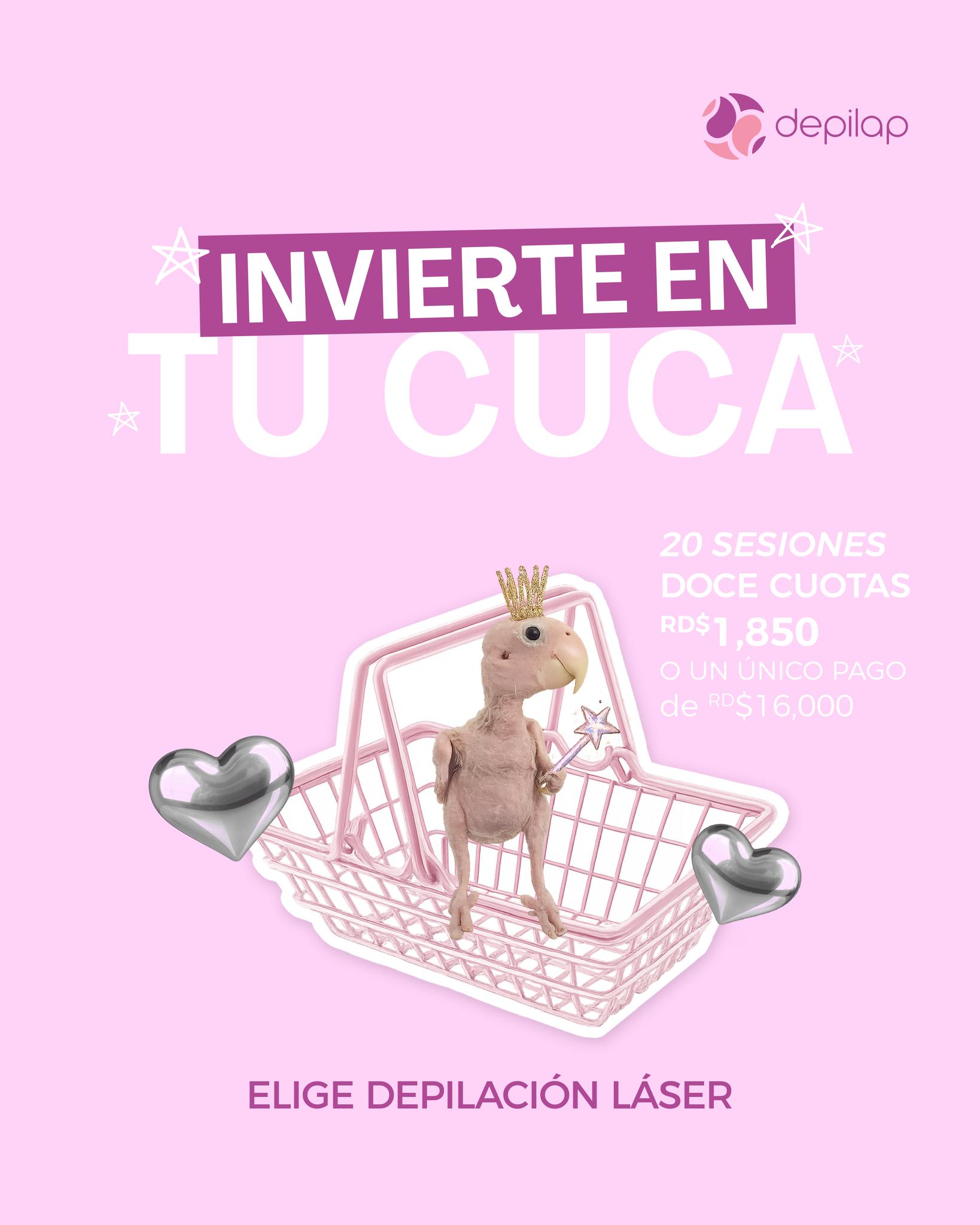 Este año nada de gastos innecesarios… solo inversiones importantes 🤭✨
Y sí, estamos hablando de depilación láser.
Aprovecha nuestra oferta de febrero:
20 sesiones en doce cuotas de RD$1,850 o un único pago de RD$16,000 💗
Menos vello, más comodidad y una decisión que se agradece con el tiempo.
#Depilap #DepilacionLaser #OfertaFebrero