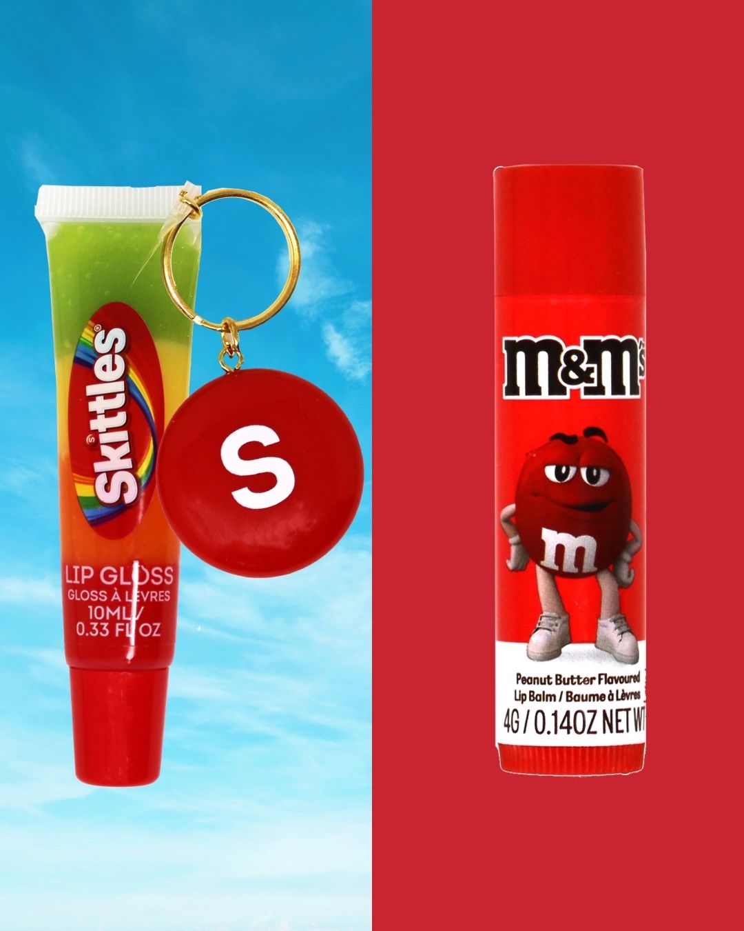 SKITTLES Lip Gloss vs M&M’S Lip Balm 💋
Which are you picking?
#readmylipsgb #skittles #mms #lipgloss #lipbalm