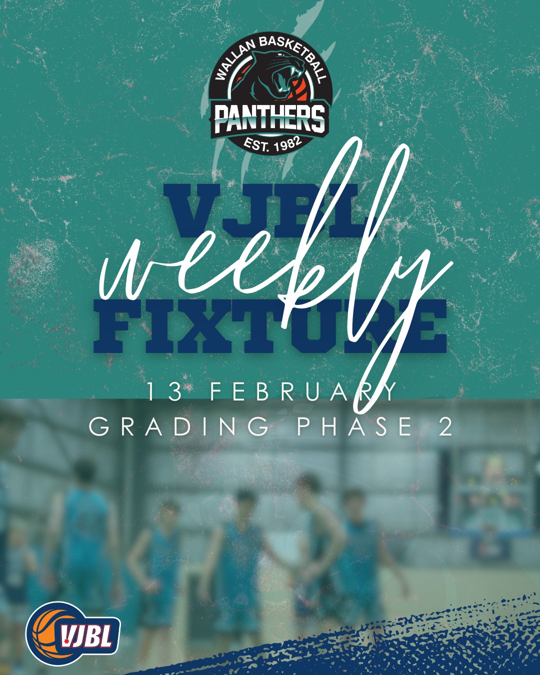 VJBL GRADING PHASE 2 | ROUND 3
ROUND 3 IS LOCKED IN, PANTHERS!
Another huge night of basketball is coming up on Friday 13 February and our teams are ready to compete!
This is where effort matters.
Play hard. Play together. Play the Panther way.
Bring the noise from the sidelines, if youโre free, stick around and cheer on another Panthers team!
Every game helps us grow.
Letโs bring BIG energy and show our Panther Pride everywhere we go!
#WallanPanthers #PantherPride #VJBL2026