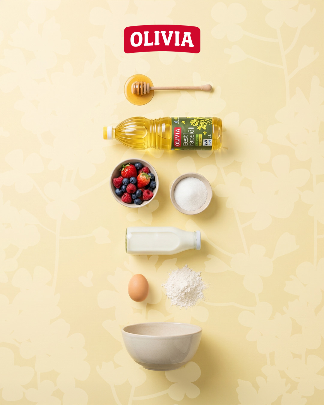 Pühapäevad on loodud pannkookideks. 🥞💛Olivia rapsiõliga tulevad pannkoogid kuldsed, õh....