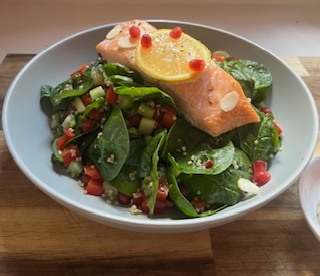 I'm like a breath of fresh air to my clients when I say - we're not going to calorie count!
I know some people swear by calorie counting, deficits and macros (and it works for you, that's great). But over time I've decided its actually a measure of whether someone is trained in clinical nutrition, or has added nutrition to their repertoire.
Every now and again I check in with a colleague and say 'are you calorie counting?' - just in case I've missed some new science LOL, because the trend setters tell me I need a deficit to be fit.
But no, my trained colleagues generally aren't calorie counting either!
Occasionally I go in and have a look a calories, certainly to see if someone is undereating and for sports nutrition we look at the research and how much fuel to have (but lets be fair - do you actually fit the athlete profile -age, sex, weight etc., that they were testing it on?). Its great to be able to compare an apple to a chocolate bar I know, and it is necessary for some meal planning and labels too.
So please, please enjoy your high fat salmon and avocado salads, with drizzles of olive oil which will support your hormones (see my other posts this month) much more than a calorie controlled bar or meal.
Your hormones are more important than a deficit. Essential fatty acids support your brain, your heart your eyes and your skin. They're the building blocks for your hormones.
#hormones #essentialfattyacids #caloriedeficit #salmonsalad