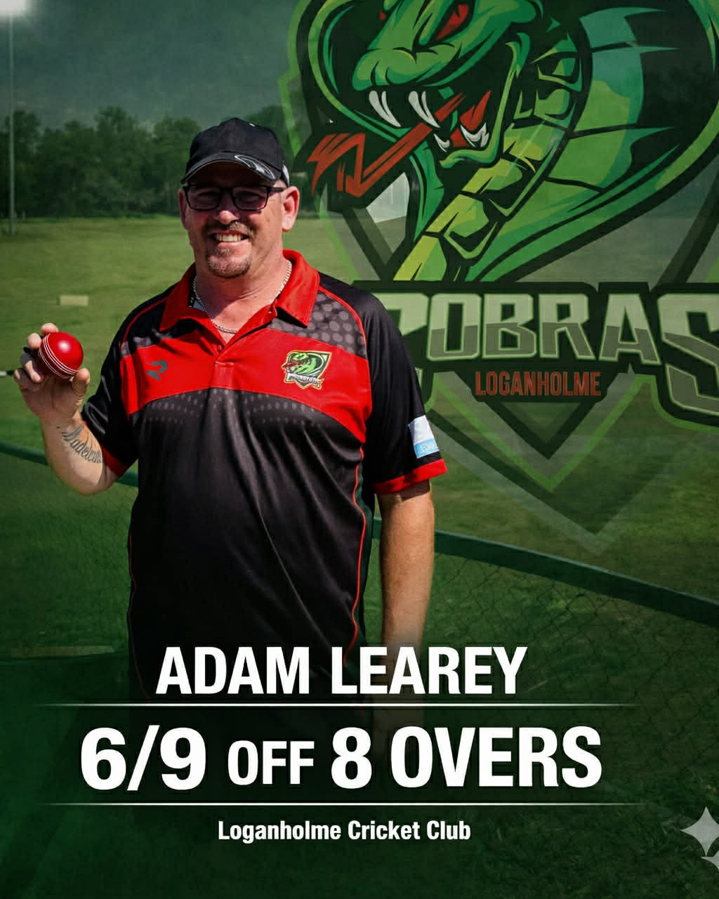 🏏 THREE MATCHES. THREE WINS. 🏏
A brilliant weekend for our senior Cobras with all three teams getting the job done, highlighted by some outstanding individual performances across the grades 👏
🔥 With the bat
• Caleb Bidmade starred with a superb 68 (59 balls)* to give the First XI a strong total to defend
• Abhin Prashar added an important 41, combining well with Caleb in a crucial partnership
• Jamie Brown set the tone opening the batting with 36, smashing six boundaries in Venom’s chase of a low total
• Jason Weldon top-scored with 34 in tough batting conditions for the Strike
• Jason Roberts finished strongly with an unbeaten 26* to help bring home the win for Venom
🎯 With the ball
• Adam Learey delivered one of the performances of the season — and a personal best — with a sensational 6/9 from 8 overs, a match-winning spell for Venom
• Jason Weldon backed up his batting with 4/12 in a dominant all-round showing for the Strike
• 14-year-old Darcy Mitchell, in his First XI debut, ripped through the Helensvale order with 4/19, delivering a commanding win for the Prem 3s
• Abhin Prashar impressed again with 3/24, while Joshua Thompson claimed an important 4/47
Strong individual efforts across three separate matches, backed by great team performances, saw all three sides take the points — a fantastic show of depth and momentum into finals, especially with plenty of unavailabilities this week 💪
Go Cobras 🐍🏏