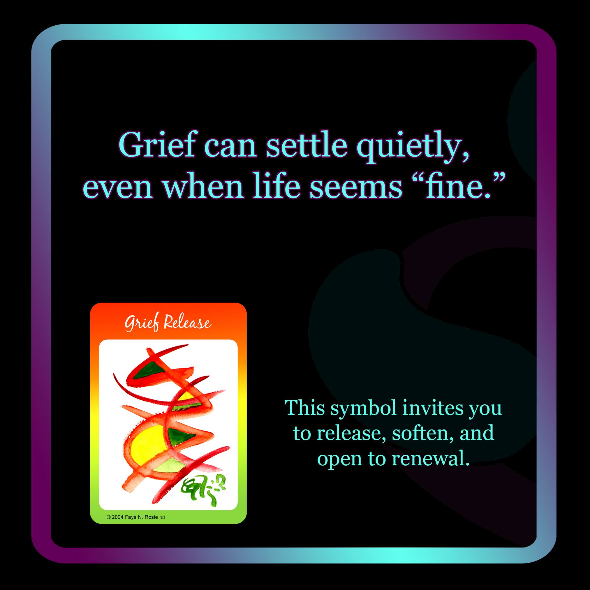 Even quiet grief can leave weight in your body and subtle field. Past losses, unspoken sorrow, or emotions that were pushed aside may have settled, holding tension and heaviness. 𝐆𝐫𝐢𝐞𝐟 𝐑𝐞𝐥𝐞𝐚𝐬𝐞 restores the natural flow of emotion, reminding you that release is not forgetting and does not need to be forced.
Invite the energy of 𝐆𝐫𝐢𝐞𝐟 𝐑𝐞𝐥𝐞𝐚𝐬𝐞 into your body and subtle field. Sense where tension, resistance, or heaviness lingers. Allow the heart and body to soften, letting old energy pass gently. Let the symbol guide insight, integration, and a quiet return to ease.
#HeartHealingSymbols #GriefRelease #Oracle #OracleCards #EnergyMedicine #HealingJourney #HolisticLiving #MindBodyHealing #SoulAlignment #HealthySelf