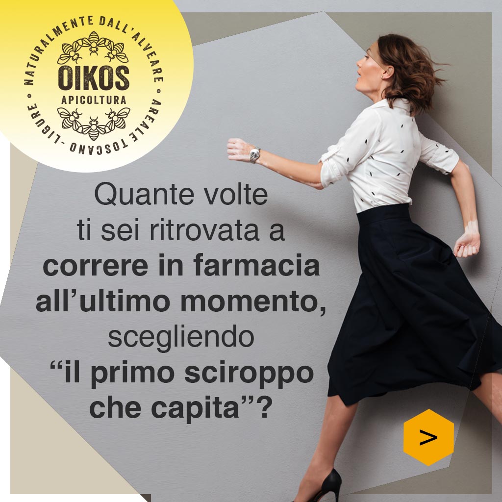 🏃♀️Quante volte ti sei ritrovata a correre in farmacia all’ultimo momento, scegliendo “il primo sciroppo che capita”? 😅
❤️Prendersi cura della gola non significa aspettare i sintomi: significa prevenire, scegliere con calma e affidarsi a ciò che è davvero naturale ed efficace.
🌼OIKOTuss di BeeNessere è formulato con miele biologico, propoli e pianta officinale di Grindelia, senza acqua, zuccheri, conservanti o additivi inutili.
🐝 👩🏻🌾 Perché non serve “riempire” un prodotto per farlo funzionare: serve concentrare ciò che la natura offre di meglio.
Quando parti in tempo, non devi correre a scegliere “qualcosa a caso” ma puoi scegliere il meglio per te.
Scopri di più su www.oikosapicoltura.com
#OIKOTuss #BeeNessere #LineaRespiro #TosseNaturale #PrevenzioneNaturale #MieleBio #Grindelia #Propoli #BenessereNaturale #SenzaZuccheri #SenzaAdditivi #NoAcqua #MadeInItaly #ApicolturaItaliana #RimediNaturali #AutunnoBeeNessere #SceltaConsapevole #ProdottiBio #tosse #raffreddore #influenza