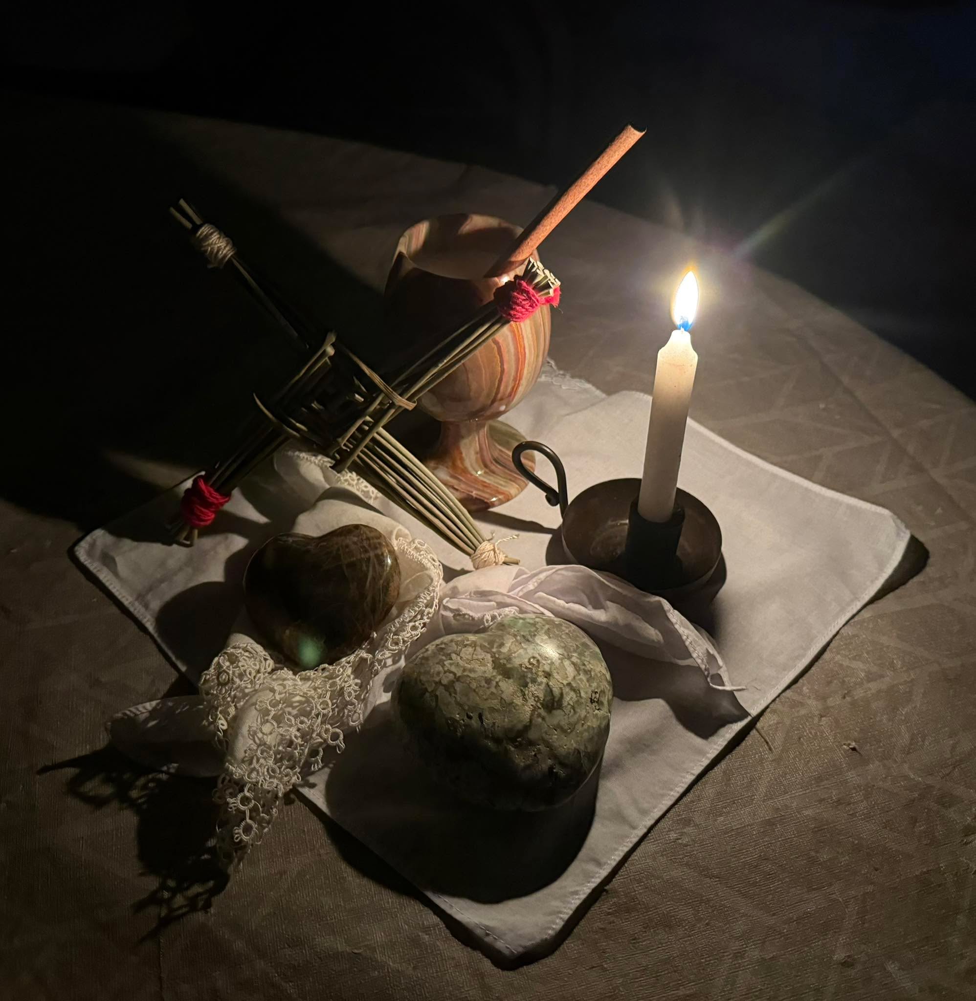 All ready for Brigid’s visit 🪄✨🌈 Happy Imbolc Eve!!!