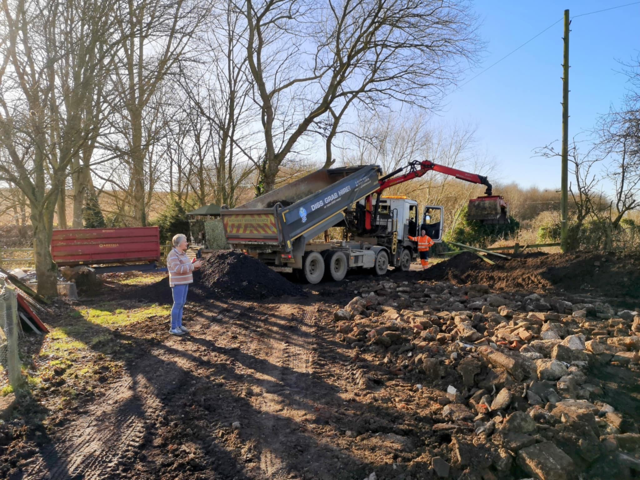 It's easy to forget that Woolplay's studio has been up and running for less than a year. This was how it all looked this time last year when we were preparing the site for the delivery of the used units that would become our lovely studio and workspace.
We're open today till 4 if you'd like to pop by and squish some fabulous 100% British wool
#BritishWool #farmtoyarn #newbusiness #britishsheep #heritagecraft #knitting #crochet #weaving