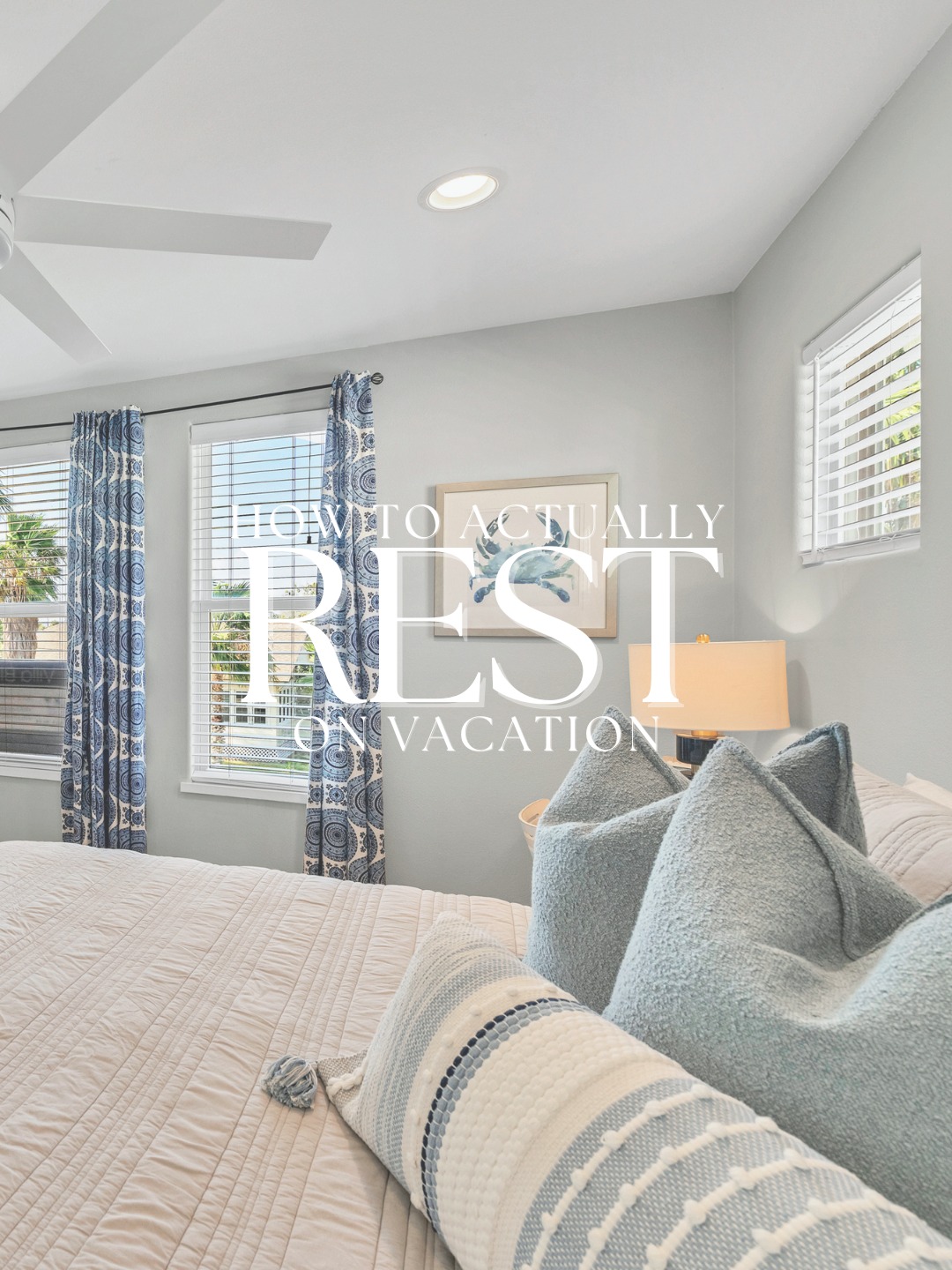 Real rest doesnât come from doing nothing, it comes from not having to manage everything.
When the house is comfortable, the basics are covered, and youâre not troubleshooting all day, your body actually relaxes. You sleep better. You slow down. You enjoy the people youâre with a little more.
Thatâs the kind of rest we care about most.
At Villa Blue, we focus on the details so you donât have to, because vacation should feel easy, not like another job. đ