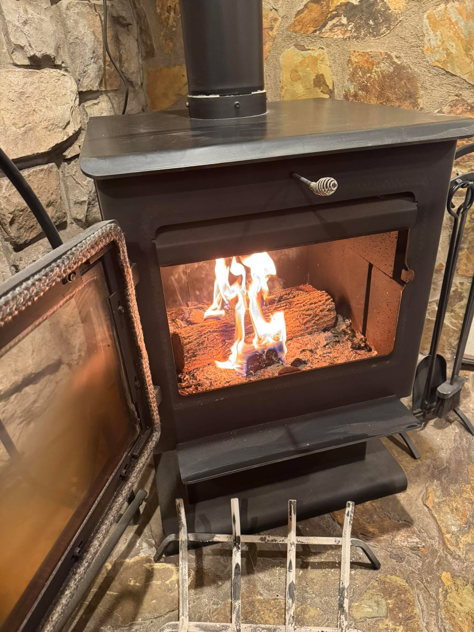 Get it nice and toasty up in here. It’s cold as ice.