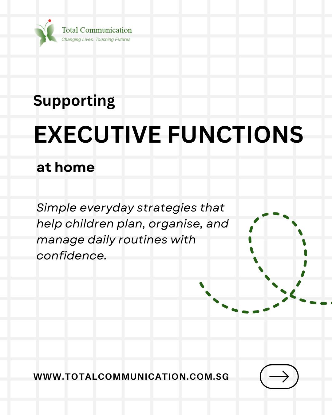 Everyday routines can strengthen executive function skills. Swipe to explore what supports children best.
Get in touch with us to learn more, call/WhatsApp: +65 9115 8895
#ExecutiveFunction #ChildDevelopment #ParentSupport #LearningAtHome #SupportingChildren #Totalcommunication