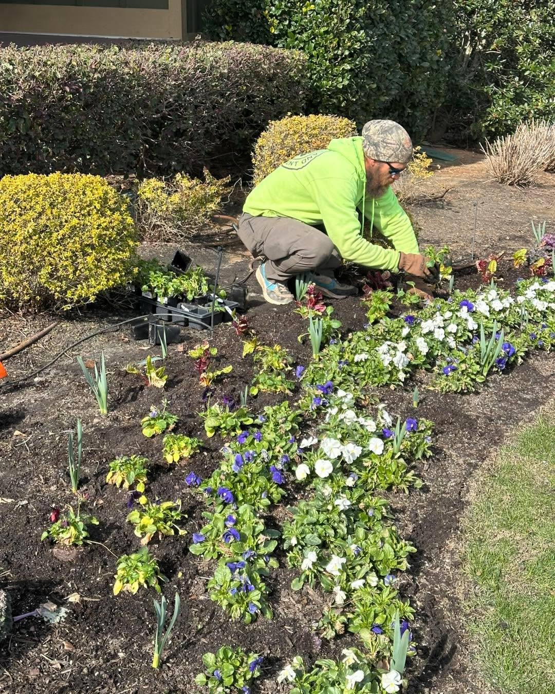 Shout-out to resident Horticulturalist, in-house garner, and JLM’s equivalent to MacGyver, Aaron Linebarger, for keeping our flowers blooming and our grass green throughout every season. Especially during this extra temperamental winter!
#JLM #greenthumb #macguyver #horticultureexpertise #seasonalblooms 🌺🌼🌸