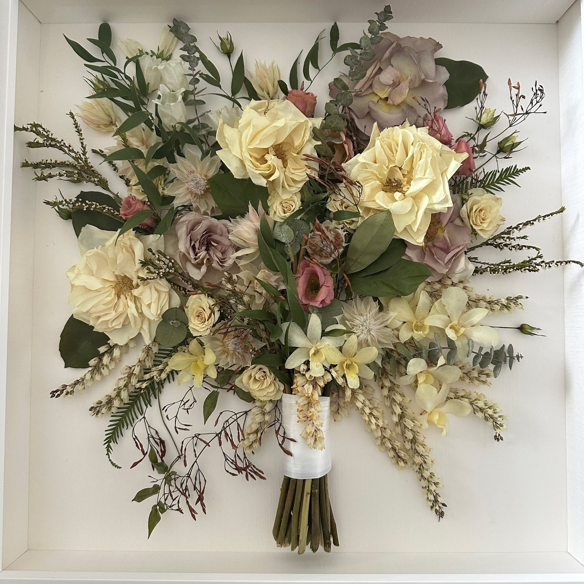 This bouquet carried so much love on Rhiannon's wedding day, and now it lives on as a keepsake designed to be cherished long after the celebrations have ended.
#CherishedBlooms #BouquetPreservation #PreserveYourBlooms #WeddingKeepsake #FloralKeepsake #WeddingInspo #JustMarried
#WeddingFlowers #GoldCoastWedding