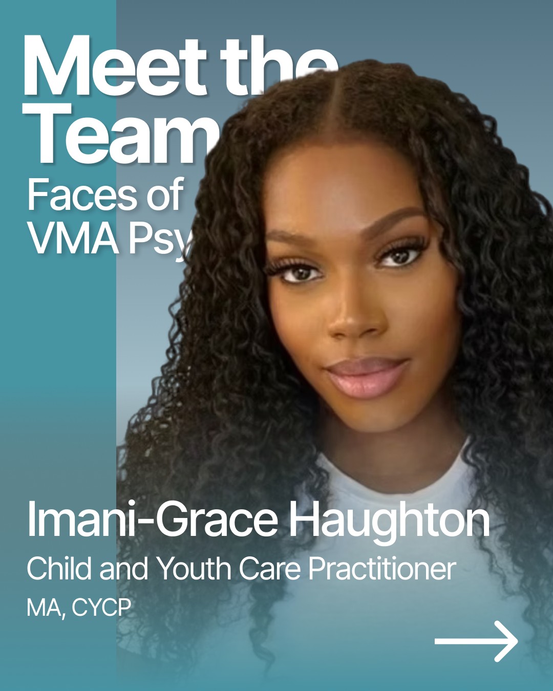 Meet Imani, who joins the VMA Psych team bringing extensive experience from the UK.
As our newest Child and Youth Care Practitioner (CYCP), Imani holds a Master’s in Psychology and specializes in evidence-based mental health support for children and young people. Before moving to Canada, she worked as an Education Mental Health Practitioner in UK schools, providing targeted interventions for anxiety, behavioral challenges, and neurodiversity (ADHD & ASD).
Imani brings a calm, compassionate, and strengths-based approach to her practice, helping youth build resilience and practical coping skills through CBT-informed strategies.
🔗 Book an appointment with Imani today via our website.
#TorontoMentalHealth #ChildAndYouthCare #YouthSupport #Neurodiversity #Etobicoketherapy