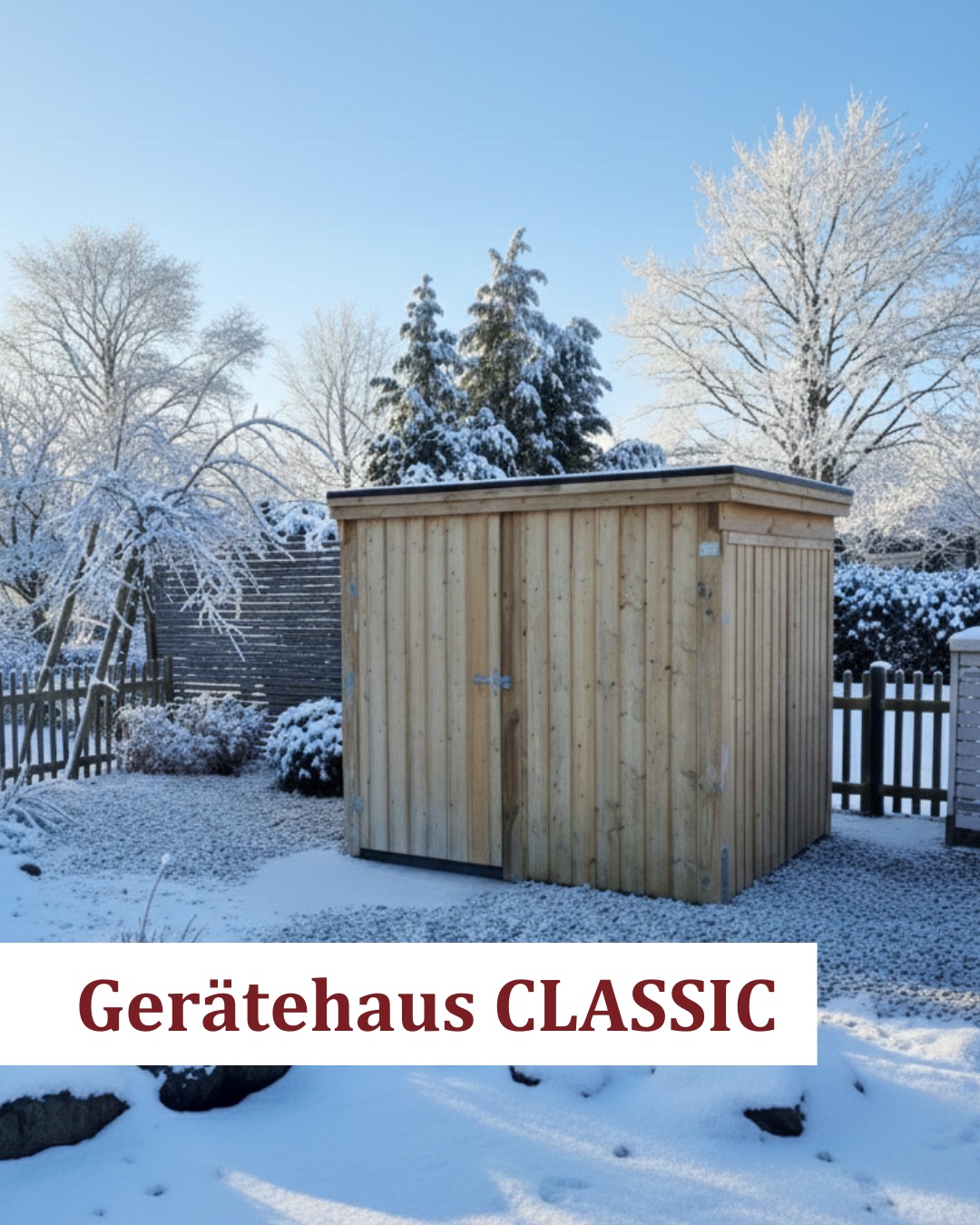 Unser Gerätehaus CLASSIC macht auch im Winter eine gute Figur 👍🏻. (Zugegebenermaßen haben wir für dieses winterliche Bild die Hilfe der KI in Anspruch genommen 😃. )
Unser Gerätehaus CLASSIC ist eine preisgünstige und gleichzeitig sehr massive und langlebige Variante eines Gartenschuppens, den jeder Gartenbesitzer über kurz oder lang benötigt.
Im Standard ist das Gerätehaus aus Kiefernholz gefertigt (siehe Beschreibung auf dem zweiten Bild).
Da wir unsere Gerätehäuser selber produzieren und auf Wunsch auch montieren, können wir diese natürlich ganz nach den individuellen Wünschen unserer Kunden ausgestalten. Geht nicht, gibt's bei uns fast nicht 😃.
Ob mit Doppeltür, Schiebetür, Fenstern, Dachbegrünung, individuellen Dachüberständen, Zwischenwänden, anderem Profilholz etc., wir machen es möglich.
Wie stellst du dir dein Gerätehaus vor? Lass es uns wissen 😃. Dein unverbindliches Angebot kann schon morgen bei dir sein. Melde dich also gerne und lass uns reden: 📞04106-6414170 oder gleich hier per 📩DM.
#gerätehaus #gartenschuppen #holzschuppen #freeseholz