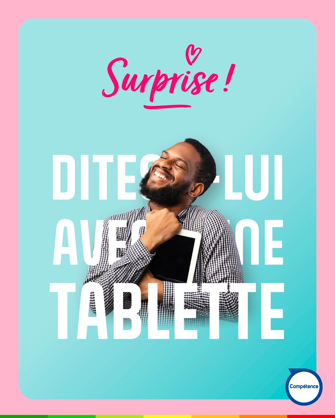 ❤️ Saint-Valentin : Toujours connectés, toujours proches ❤️
Pour partager, échanger et rester en lien à chaque instant, la Samsung Galaxy Tab A11 offre un écran et un son immersifs pour accompagner tous vos moments du quotidien.
Le Samsung Galaxy A17 noir, conçu pour durer, vous permet de rester toujours proche, où que vous soyez.
À découvrir dans les magasins Compétence. 👇
https://www.magasinscompetence.fr/
#SaintValentin #ToujoursProches #Samsung #Galaxy #Connexion #MomentÀDeux #MagasinsCompétence