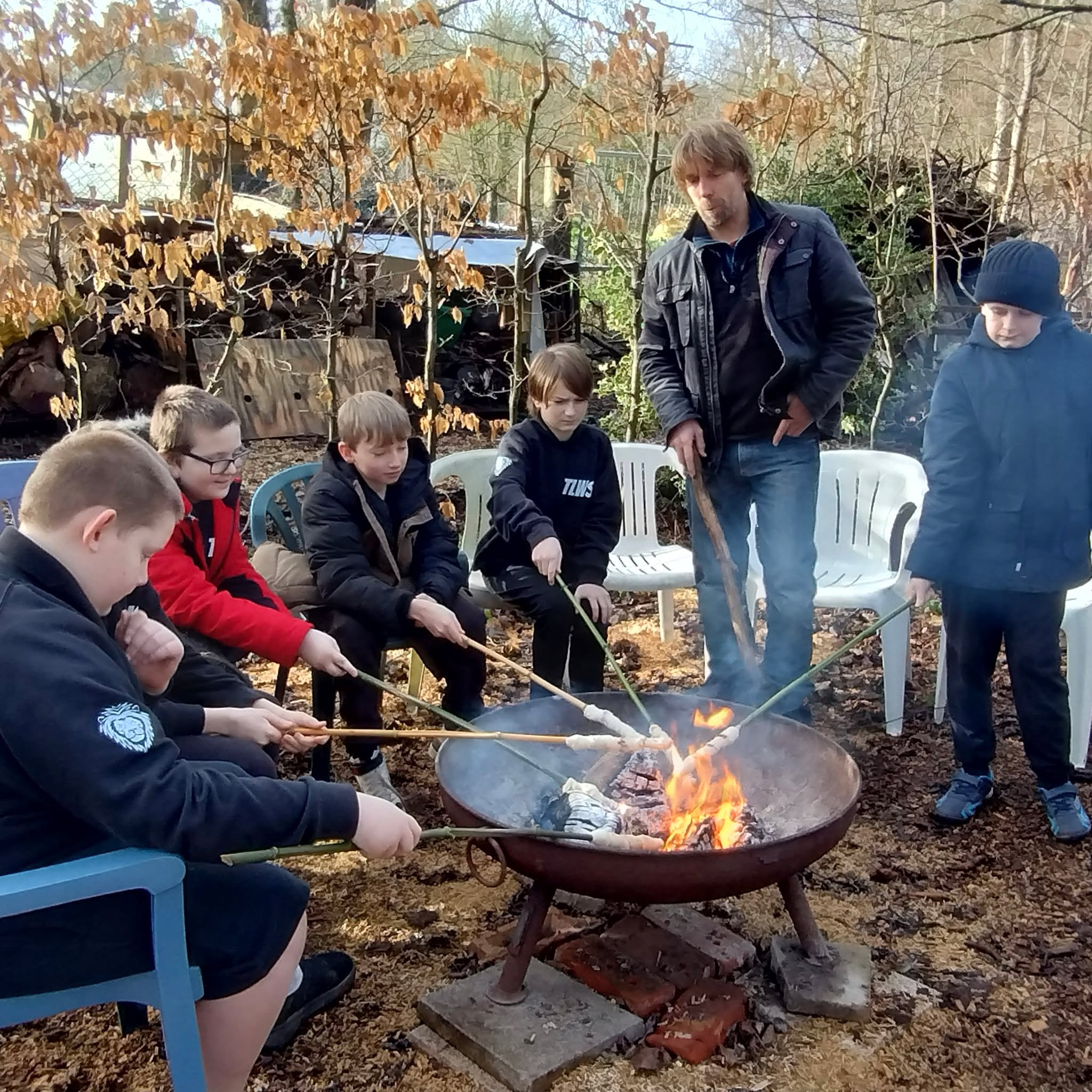 Our Year 7 students have made fantastic progress during their outdoor adventure sessions at Project Manna. They have been developing a wide range of practical and life skills, including woodwork (creating their own games), cooking on an open fire, feeding sheep, and planting trees.
These sessions have been a wonderful opportunity for students to demonstrate our school values of ambition, resilience, and community. They have shown ambition by challenging themselves with new skills, resilience by persevering with hands-on tasks in all conditions, and community by working together and supporting one another.
The programme also supports key British Values, particularly teamwork, mutual respect, responsibility, and care for the environment and local community.
We are hoping to return to Project Manna soon - especially once the sheep have given birth to their lambs, which will be an exciting learning experience for everyone!