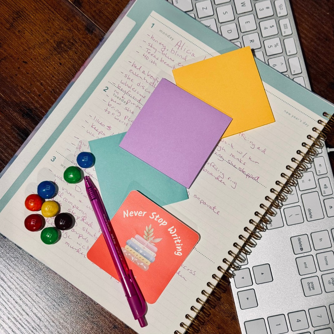 A new story idea popped into my head today.
I will not get steered off course. I will keep plugging along with my current WIP…
…well. Maybe just a couple notes for later. 😜
#WriterHumor #PlotBunny #AuthorProblems #WritingCommunity #AmWriting #WritersLife