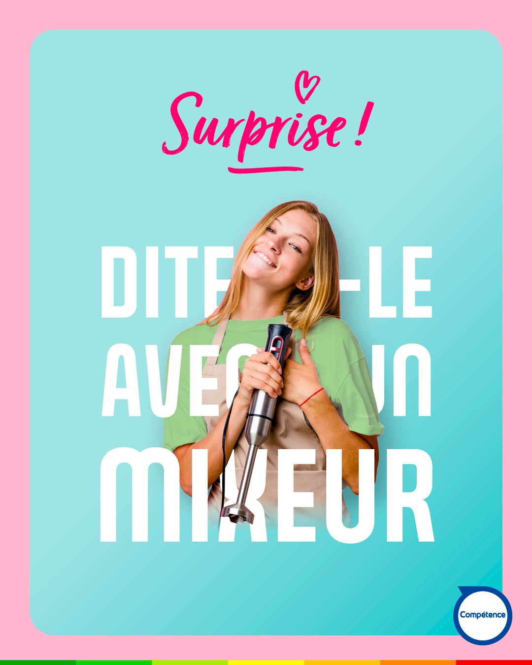 ❤️ Saint-Valentin : Quand l’amour se cuisine à deux 🍓
Design iconique et rouge passion : le mixeur plongeant SMEG années 50 sublime vos recettes du quotidien, des smoothies fruités aux soupes maison.
Pour aller encore plus loin, le robot pâtissier KitchenAid 4,8 L rouge empire devient l’allié des pâtissiers irrésistibles, prêt à donner vie aux plus belles créations sucrées.
🍰🍓 Deux appareils, une même envie : se faire plaisir et partager.
À découvrir dans les magasins Compétence. 👇
https://www.magasinscompetence.fr/
�
#SaintValentin #CuisineÀDeux #PlaisirGourmand #SMEG #KitchenAid #IdéeCadeau #MagasinsCompétence