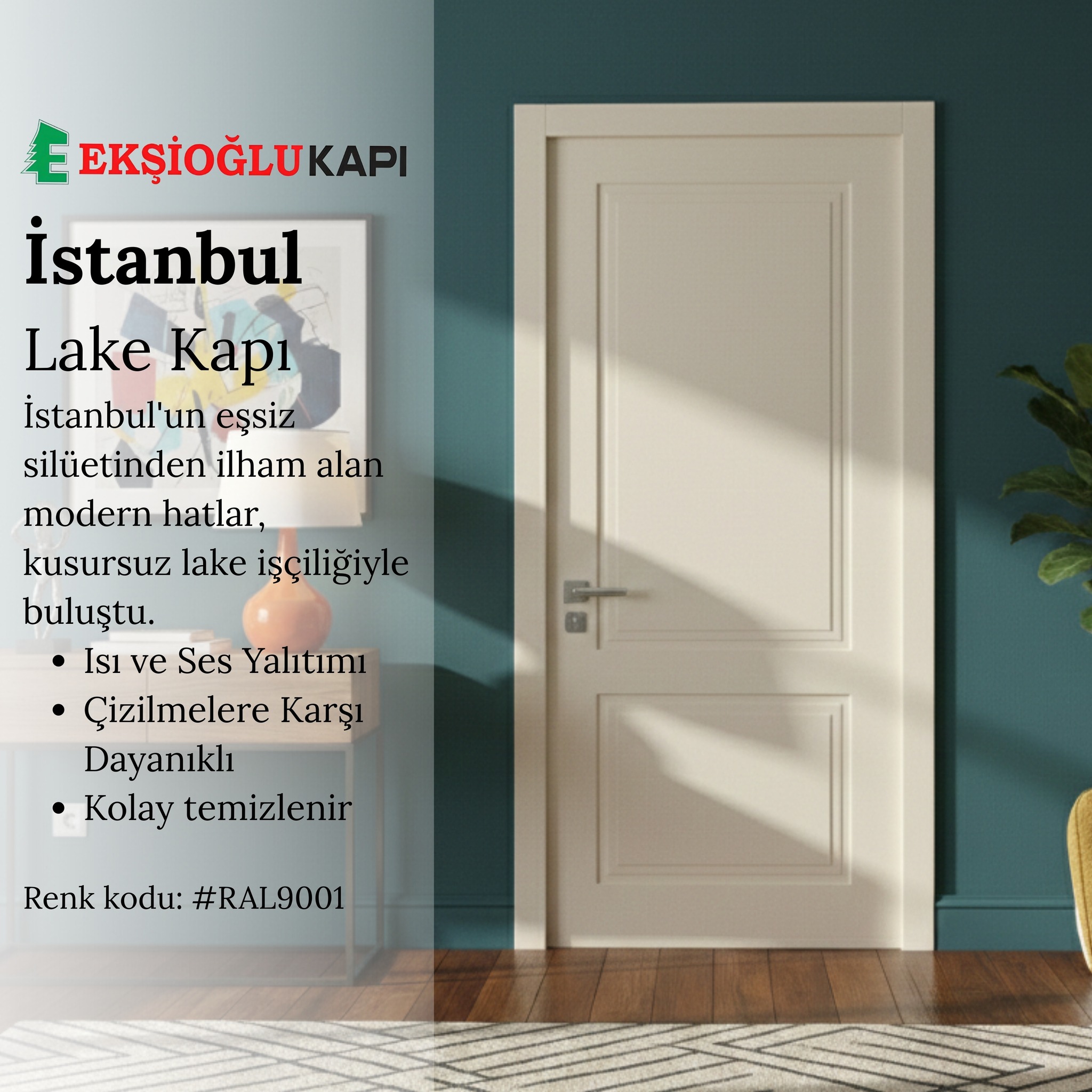 Ekşioğlu Kapı olarak, geniş model seçeneklerimizle tarzınızı mekanlarınıza yansıtıyor; uzman kadromuzun titiz işçiliğiyle hayalinizdeki kapıyı gerçeğe dönüştürüyoruz.
Neden Ekşioğlu Kapı?
🛠 Profesyonel Tecrübe: Üretimden montaja her aşamada uzman dokunuşu.
🎨 Zengin Çeşitlilik: Her tarza uygun, geniş model ve renk seçenekleri.
📐 Özel Üretim: İhtiyaç ve isteklerinize göre kişiselleştirilmiş tasarımlar.
🛡 Dayanıklı Kalite: Uzun ömürlü kullanım sunan birinci sınıf malzeme.
✨ Zarif Detaylar: Mekanlarınıza değer katan estetik dokunuşlar.
Siz değerli misafirlerimizi şubelerimize bekliyoruz.
📍 Şubelerimiz:
🏠 Nilüfer / Bursa (Küçüksanayi) Üçevler Mah. 39. Sk. 60. Blok No:9/11
📞 0224 441 23 99 | 📱 0543 441 23 99
🏠 Osmangazi / Bursa (Hipodrom) Namık Kemal Mah. İnönü Cad. No:62/A
📞 0224 215 55 06 | 📱 0544 297 23 99
🏠 Osmangazi / Bursa (Gülbahçe) Gülbahçe Mah. İnönü Cad. No:75
📞 0224 215 23 99 | 📱 0553 235 23 99
🏠 Bandırma / Balıkesir Paşakent Mah. Gönen Karayolu Cad. No:122/A
📞 0226 715 23 99 | 📱 0507 807 23 99
________________________________________
#eksioglukapi #icmekankapi #bursa #balıkesir #kapi