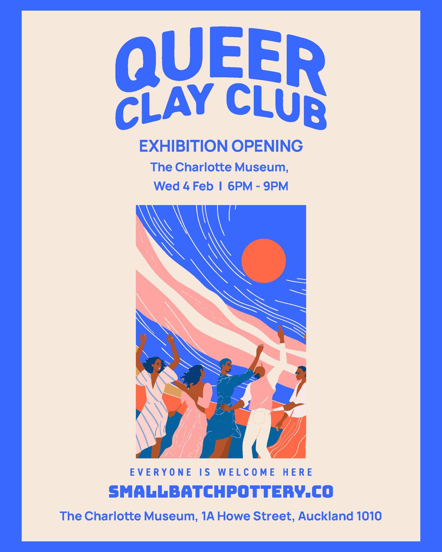 Tonight’s the night
The Queer Clay Club exhibition opens this evening and we would love to celebrate with you.
What would you say if your words could last a thousand years?
6–9pm TONIGHT Charlotte Museum, 1 Howe Street
Come for the queer art, stay for the queer joy.
With love and thanks to @smallbatchpotteryco @ethnic_rainbow_alliance @nevertheless_nz, @creativehubbernz and every person who helped bring this exhibition to life.
#AucklandPride #QueerClayClub #QueerArt #AucklandTonight #Pride
