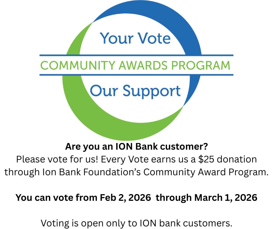Hey Community!
Just a REMINDER that there’s still time to VOTE for the Seymour Oxford Food Bank during the ION Bank Community Awards Program.
If you’re an Ion Bank customer, you can help us by voting from February 2nd through March 2nd. For every vote, we earn $25, which is over TWELVE MEALS! 🍽️
You can use the link below to vote 🗳️:
https://cap.ionbank.com/CAP/
If you’re not an Ion Bank costumer, you can still help by sharing our post!