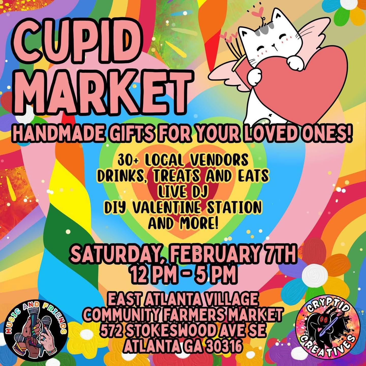 💘✨ SATURDAY MARKET ALERT ✨💘
We’re popping up at the Cupid Market this Saturday and bringing the LOVE 💕
🍓 The Tickled Pickler will be vending with
🎁 Valentine’s Day gift boxes — perfect for food lovers, vinegar fans, and anyone who deserves something a little extra special.
Come sip, shop, and support local 💖
🛍️ 30+ vendors • drinks • treats • live DJ • DIY Valentine fun
📍 East Atlanta Village Community Farmers Market
🕛 12–5 PM
💌 See you there!
#TheTickledPickler #CupidMarket #TheTickledPickler #livevinegar #ValentinesGifts #ShopLocalATL #EastAtlantaVillage #HandmadeWithLove #FermentedAndFancy