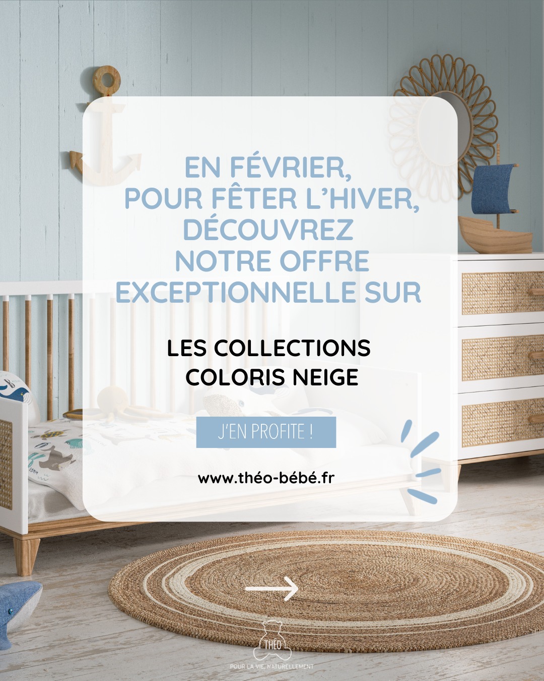 Vous l'attendiez ? L'offre de février est enfin là sur nos collections Océania, Nami et Marélia en coloris Neige. C’est le moment de craquer pour la clarté et la douceur, tout en faisant des économies intelligentes.
Parce qu'une chambre de bébé doit durer longtemps, on vous offre de quoi la faire grandir :
❄️ Pour tout achat d'un lit (120cm ou 140cm), le Kit Évolutif est 100% OFFERT.
❄️ La Box à Langer est OFFERTE pour l'achat de votre commode.
❄️ LE COMBO GAGNANT : Vous choisissez la chambre complète ? le Kit + la Box sont OFFERTS ! 🎁
Offrir le meilleur du design français à votre petit trésor n'a jamais été aussi simple. 👶
👉 Lien en bio pour découvrir l'univers Théo Bébé !
#puericulture #chambreBebe #offreexceptionnelle #designfrancais