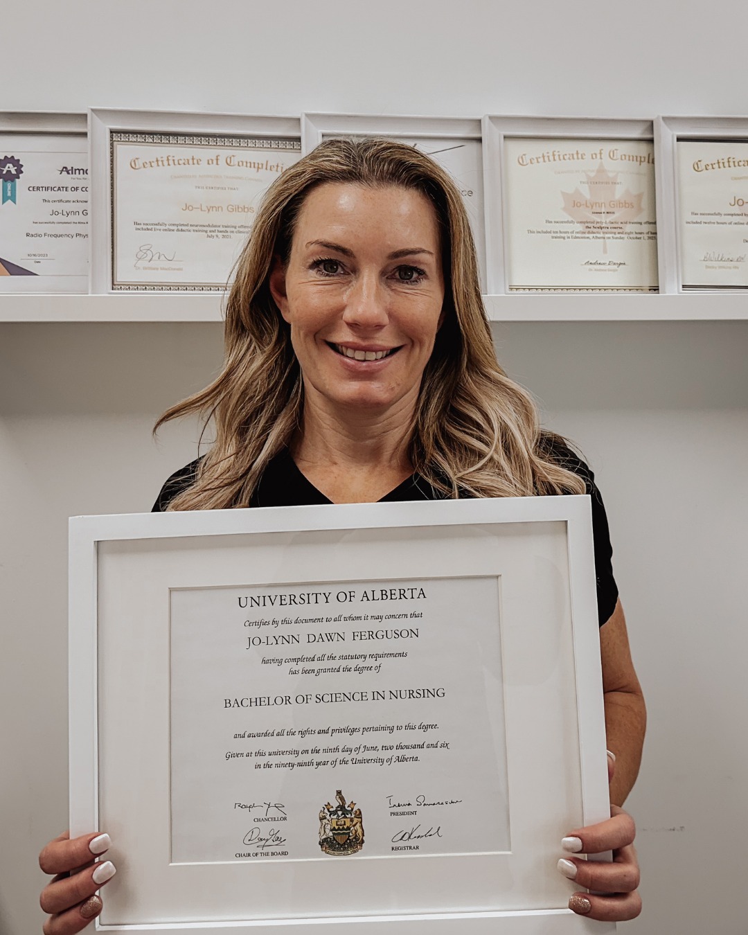 Behind the results is a whole lot of nursing 🩺✨
When you sit in our chair, you are not just getting a treatment.
You are getting a full clinical approach.
————————
What that means here 👇
✅ 20 plus years as a Registered Nurse (Jo Lynn)
✅ Ongoing aesthetic training through the Botox Course
✅ Clinical instructor for the Botox Course
✅ Skin education + training focus (Pailey)
————————
We look at anatomy first, then build a plan that makes sense for your face and your long term results 📍
If you are still researching and want honest guidance, reach out to our nurses today 💬
————————
Smooth Secret RN 💋 It’s our Secret
Jo-Lynn Gibbs RN, BScN + Pailey Corbett RN, BScN
🌐 smoothsecretrn.com | 📱 780.220.2702
📧 smoothsecretrn@gmail.com for your FREE consultation
#SherwoodParkAesthetics #NurseInjector #BotoxSherwoodPark