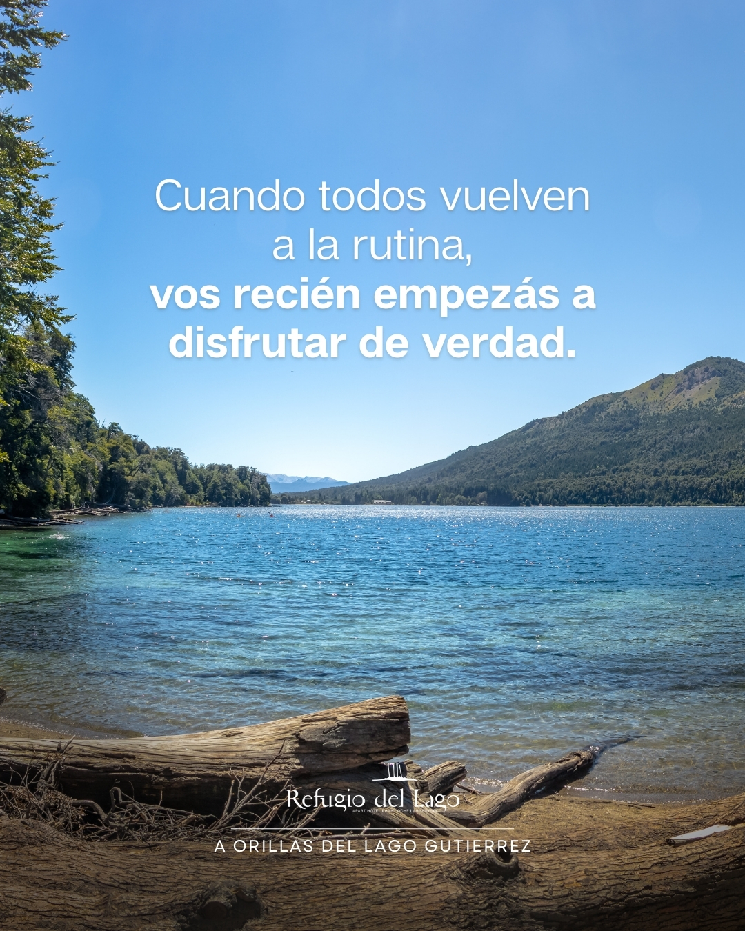 Febrero, marzo y abril también son verano. Solo que con menos ruido.😍