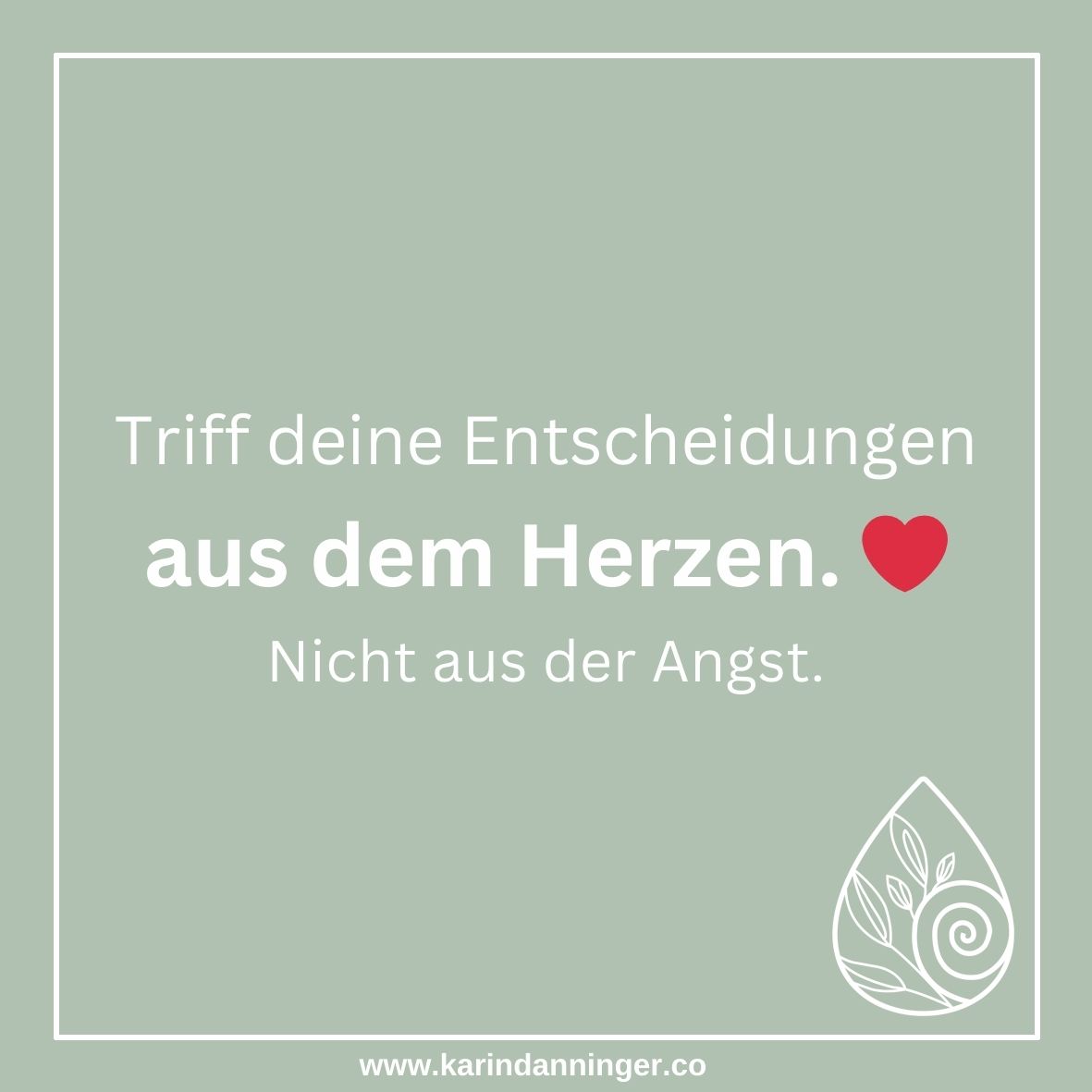 Kennst du diese leise Stimme in dir?
Die, die sagt: „Geh los. Das ist dein Weg.“
Und dann kommt die Angst.
Du bist nicht gut genug.
Das kannst du nicht.
Was werden die anderen denken?
Du wirst den Erwartungen sowieso nicht entsprechen.
Und genau hier wird’s spannend.
Das Herz spricht leise.
Die Angst schreit laut.
Wenn dein Herz dir sagt, dass es richtig ist,
dann geh.
Nicht perfekt.
Nicht ohne Zweifel.
Aber ehrlich.
Scheitern tut weh, ja.
Aber es lehrt dich. Es formt dich. Es bringt dich weiter.
Die Zukunft gehört denen,
die an ihre Träume glauben. ✨
Also träum weiter.
Glaub an dich.
Denn wenn du deinem Herzen folgst ❤️
wird nicht immer alles leicht –
aber es wird deins.
Und genau das ist am Ende das Wichtigste.
Was wir wirklich bereuen,
sind nicht die Schritte, die wir gegangen sind.
Sondern die Wege, die wir nie betreten haben.
💛 Mit deinem Like zeigst du: Wir sind nicht allein – und vielleicht braucht heute jemand genau diesen Lichtblick.
#herzentscheidung #angstüberwinden #träumegross #mutigsein #selbstvertrauen #deinweg #innereklarheit #achtsamleben #persönlichkeitsentwicklung #lebensberatung #coachingösterreich #karindanninger