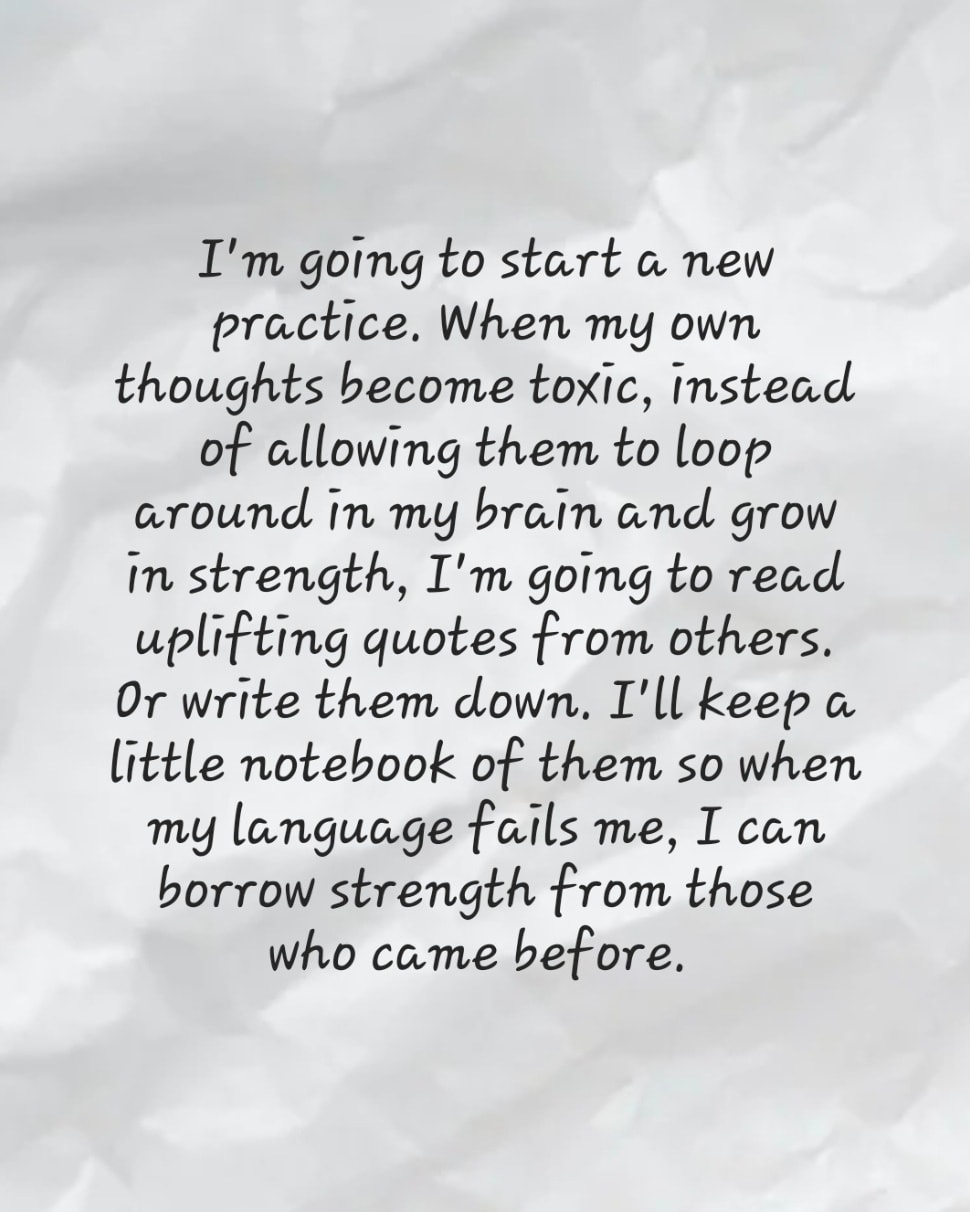 When our own language fails, it's okay #healingjourney #writingtoheal #changeyourlife #speakkindly #Indieauthor #mindfulness to borrow from someone else's.
