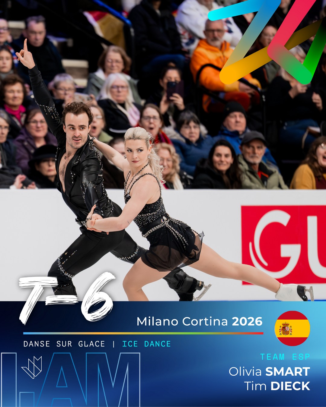 Dans 6 jours, Milan s’apprête à accueillir des performances inoubliables en danse sur glace! 🔥⛸️
Rencontrez les athlètes I. AM qui seront à #MilanoCortina2026 ✨Olivia Smart & Tim Dieck ✨
📍 Représentent: l’Espagne 🇪🇸
🤝 Patinent ensemble depuis: 2022
✨Expérience olympique: Pékin 2022 (Olivia - 8e, Tim - 21e 🇩🇪)
📺 Voyez-les en action les 9 et 11 février pour la danse rythmique et pour la danse libre!
//
In 6 days, Milan is getting ready to host unforgettable ice dancing performances! 🔥⛸️
Introducing I. AM’s #MilanoCortina2026 Olympians ✨Olivia Smart & Tim Dieck ✨
📍 Representing: Spain 🇪🇸
🤝 Teamed up in: 2022
✨Olympic Appearances: Beijing 2022 (Olivia - 8th, Tim - 21st 🇩🇪)
📺 Tune in February 9 & 11 for the rhythm and free dance!
@oliviasmartx @tim.dieck
📸 @danielleearlphotography