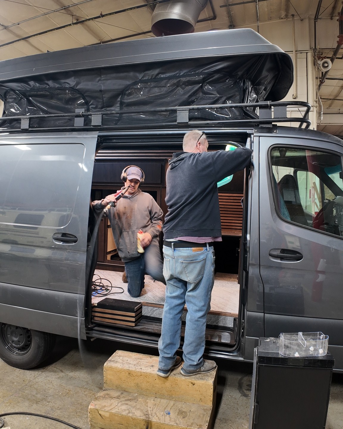 The team is making great progress on this custom Sprinter build! Reach out to learn more about what we can do for your van build! coloradocampervan.com
#coloradocampervan #poptop #sprintervanconversion
#vanconversions #vanbuilders #vanfam #vanlife