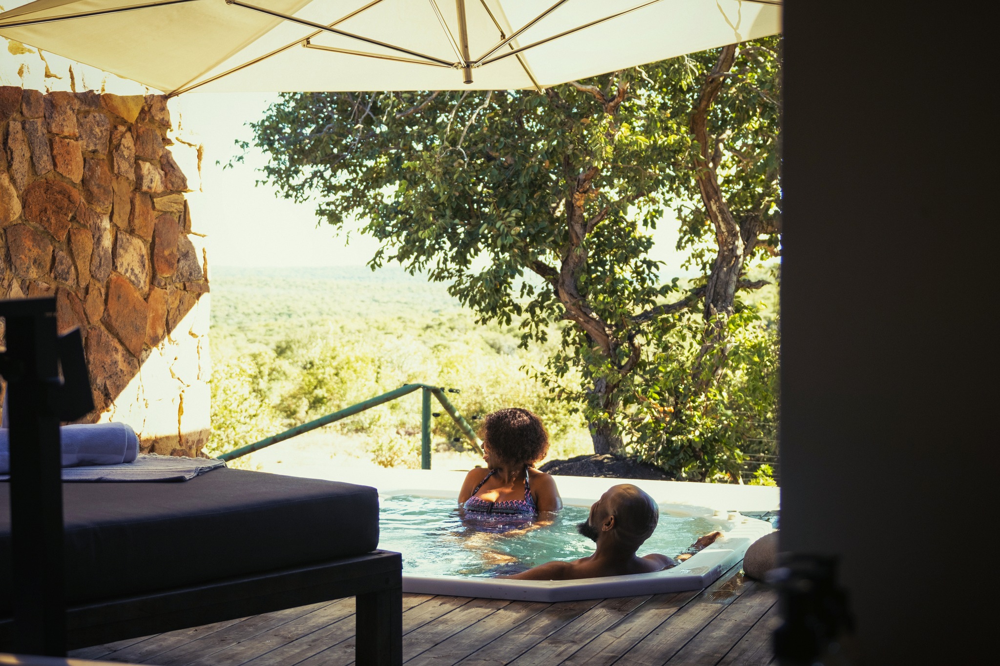 Soaking it all in, warm water, and nothing on the agenda. This is how you unwind at 57Waterberg.
#57Waterberg #SafariLife #LuxuryThatchSuite #InTheBush #SlowSafari