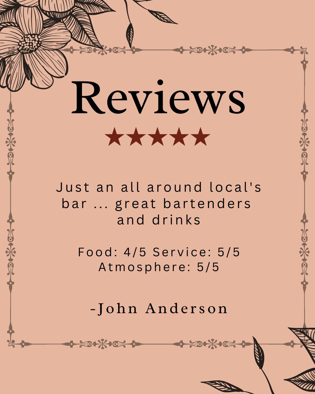 Every other Thursday we will post a review from Google. If we use your review you can come in that Thursday and get customer of the day pricing! Just make sure to show our awesome bartender the post and your ID
We want to hook you up for hooking us up!
So congrats to John Anderson!! Thank you for your awesome review!!
#thetumbleinn #thetumbleinnredmond #thetumbleinnreviews #tumbleinnreviews #DiveBarVibes #localsknow #redmondoregon #RedmondDiveBar #LocalSpot #remondoregon #local #centraloregon #localbusiness #TumbleInnFamily