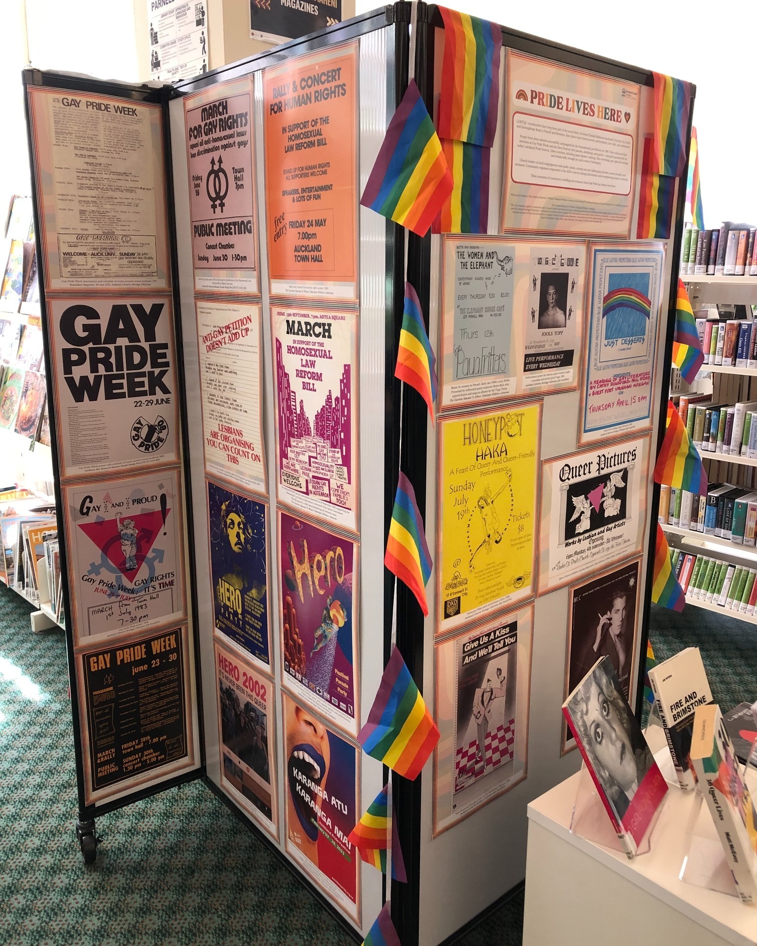 Head over to @Parnell Library to see some prints from our collection on display this month.
🥰Thank you for supporting us and our Rainbow community 🥰