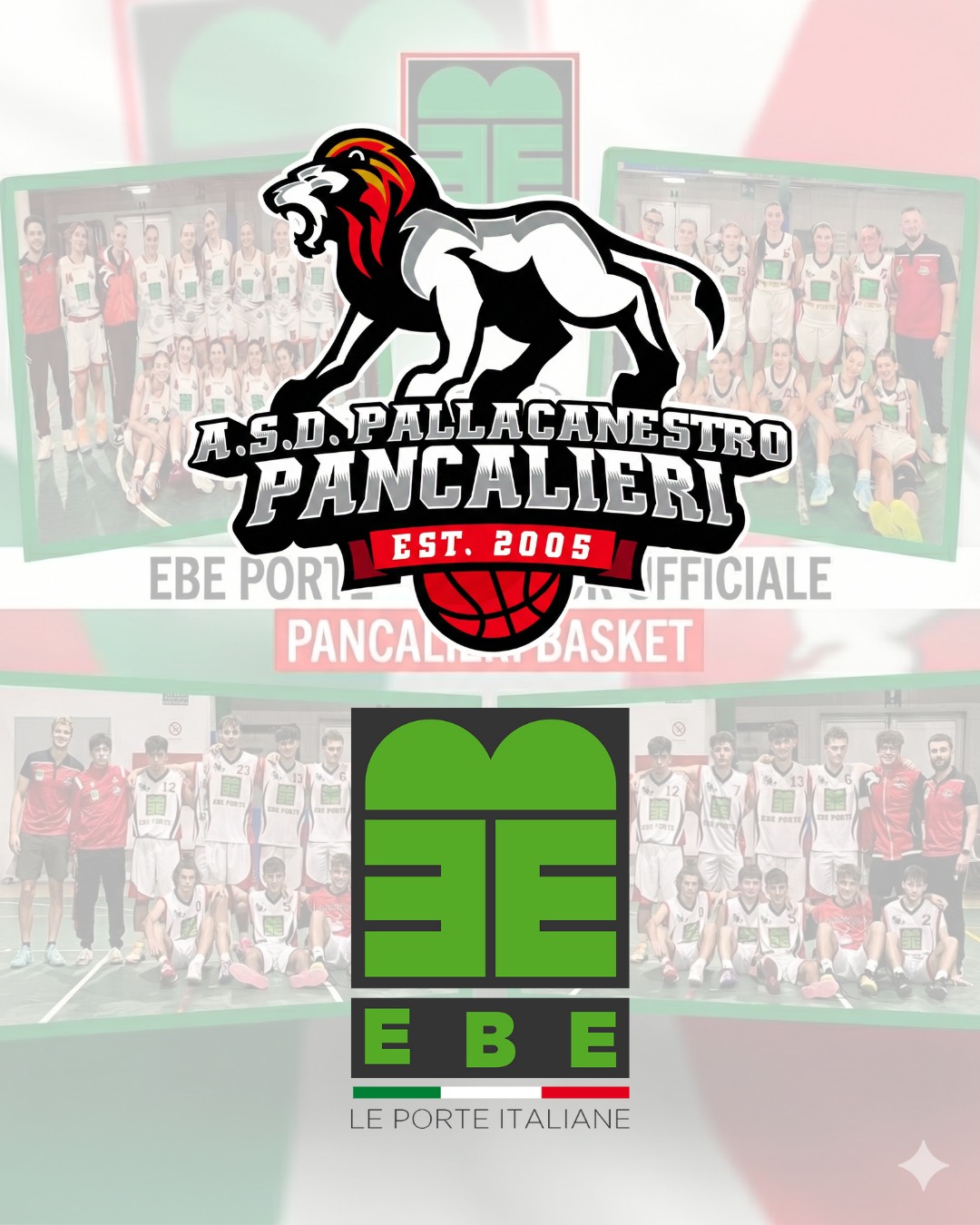 🏀Una squadra, dentro e fuori dal campo. 🏀
Vedere il nome EBE Porte correre sul parquet insieme a tutte le squadre del @pallacanestropancalieri ci riempie d'orgoglio.
è un legame va oltre una semplice maglia: è una questione di valori condivisi.
Nel basket, un canestro riuscito è una questione di
millimetri e di massima concentrazione.
In laboratorio, quando realizziamo le nostre porte, lavoriamo esattamente allo stesso modo.
Che si tratti di una finitura perfetta o di un vetro personalizzato, il nostro impegno è come quello delle ragazze e dei ragazzi in campo!🎯
Sosteniamo lo sport locale perché crediamo nel talento del nostro territorio: per fare centro servono passione, allenamento e una squadra affidabile su cui contare.
#EBEPorte #PancalieriBasket #Pancalieri #SportEValori #PortePerInterni #ArtigianatoLocale #SponsorUfficiale #EccellenzaPiemontese #DesignInterni
