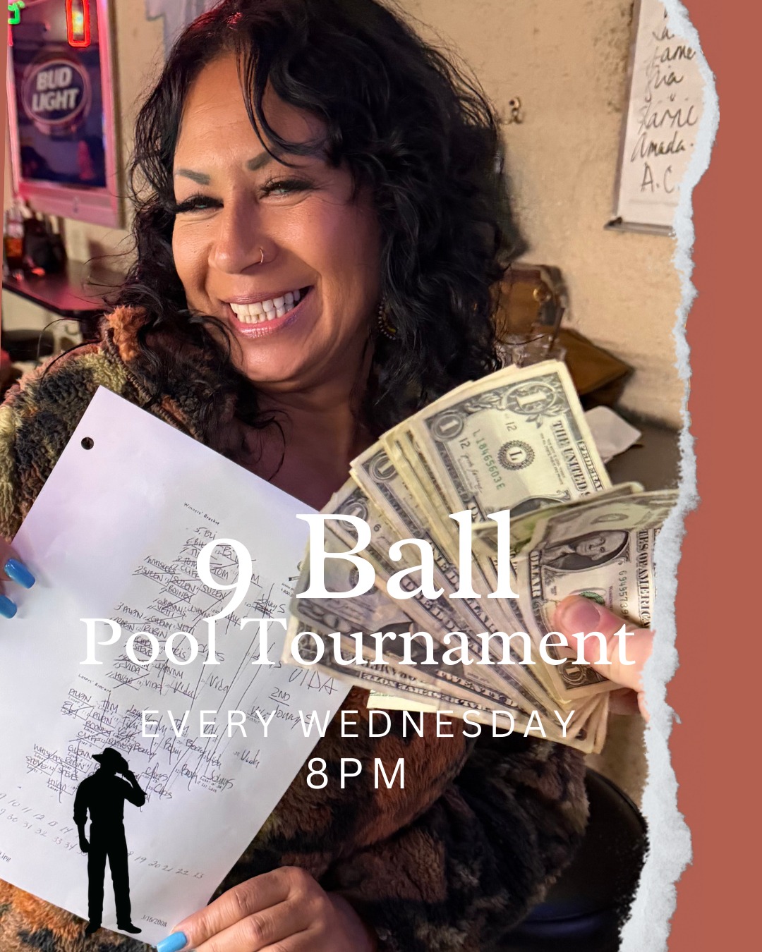 This is your sign to finally show off your pool skills.
🎱 Wednesdays | 8:30 PM
#DiveBarPool #TumbleInn #RedmondOregon #RedmondDiveBar #CentralOregonBars #thetumbleinnredmond #LocalSpot #TumbleInn #centraloregon #RedmondOR #thetumbleinn #remondoregon #TumbleInnRedmond #TumbleInnTavern #localsknow #RedmondOregon #9BallTournament #RedmondPoolPlayers #PoolPlayers #9BallNight #RedmondORBars #DiveBarLegends #PoolTournament #PoolNight