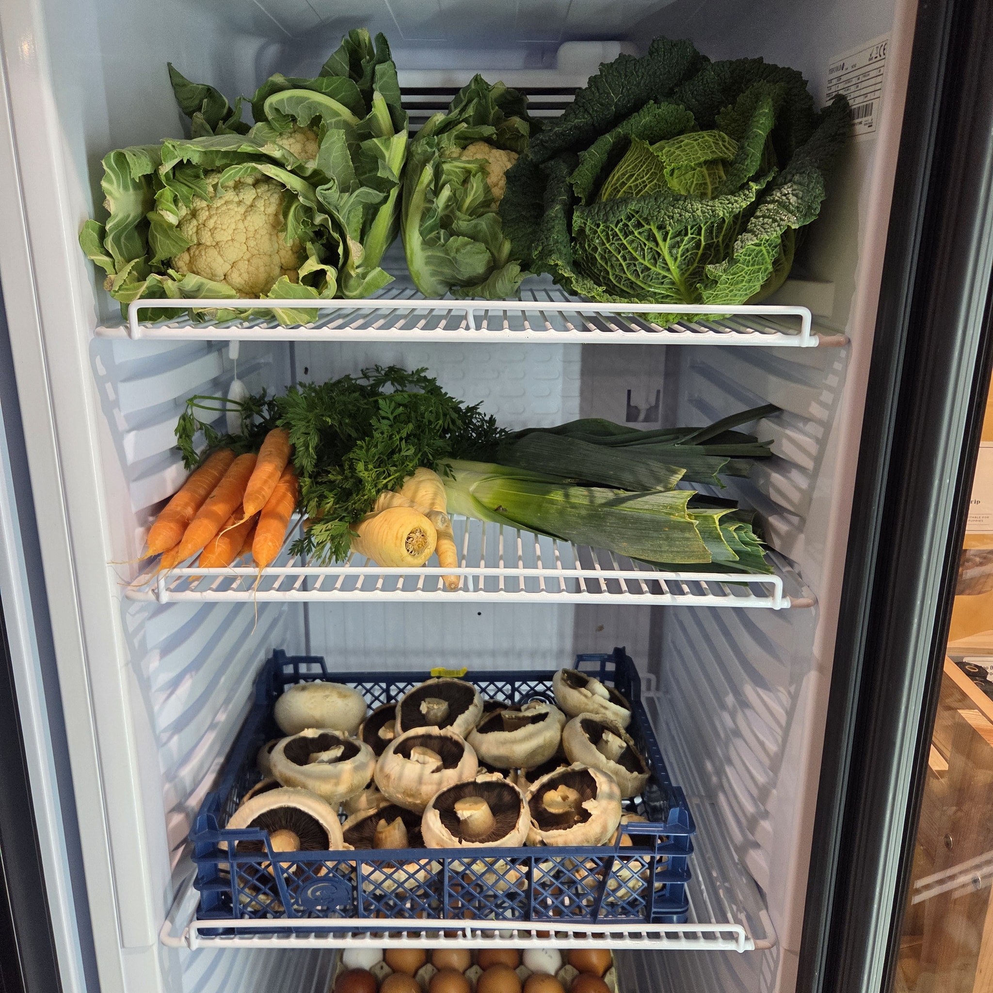 We have restocked our veg selection in the farm shop today. We are open 9am - 5pm Tuesday - Friday and 10am - 1pm Saturday - Sunday