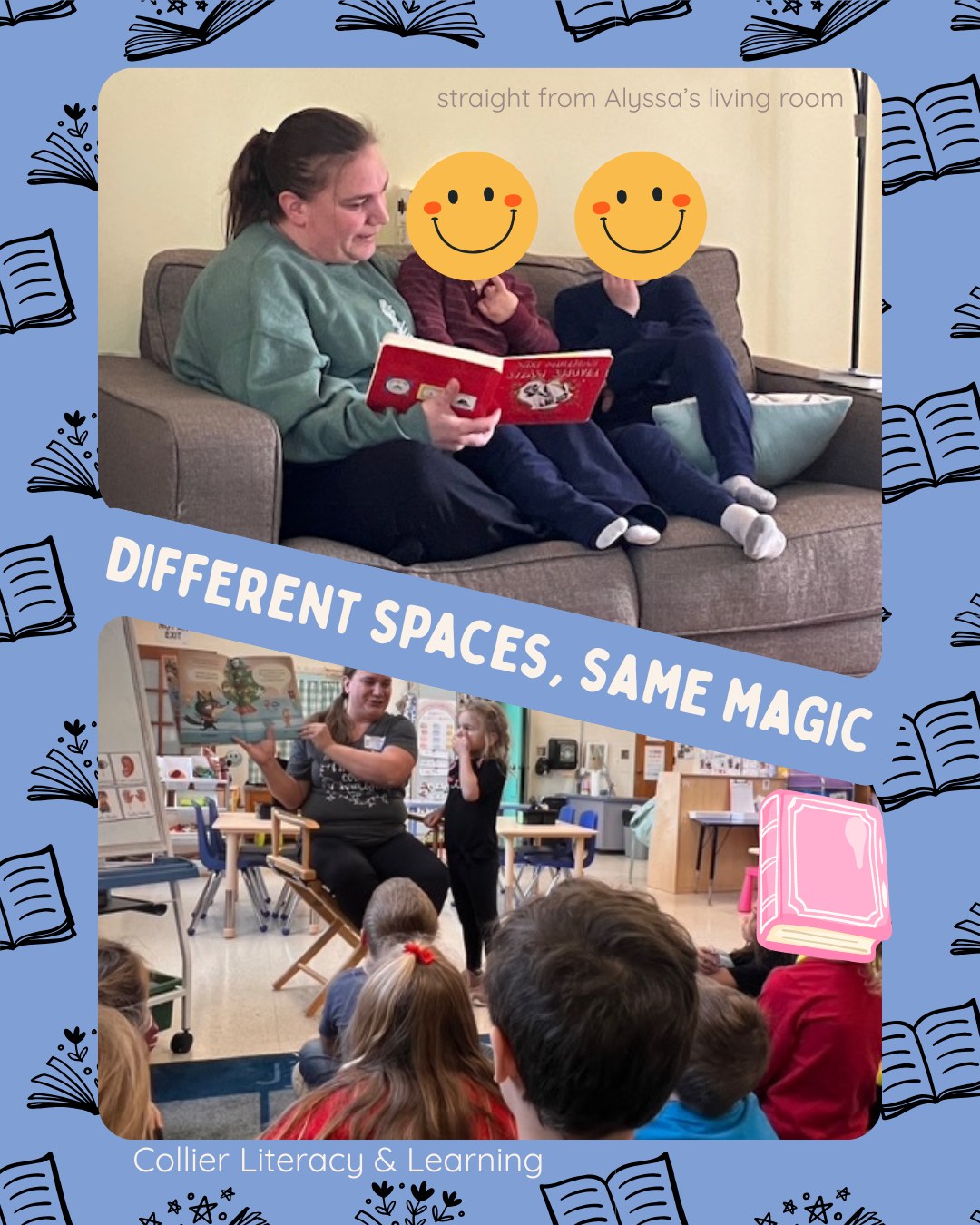 Happy World Read Aloud Day from all of us at Collier Literacy!!
From living rooms, classrooms, and everywhere in between: stories bring us together. Reading aloud is about connection, not perfection, and it matters long after a child can read on their own. Sometimes stories just sound better when they’re shared.
For activity ideas or more information visit https://www.litworld.org/world-read-aloud-day
#wrad26 #worldreadaloudday