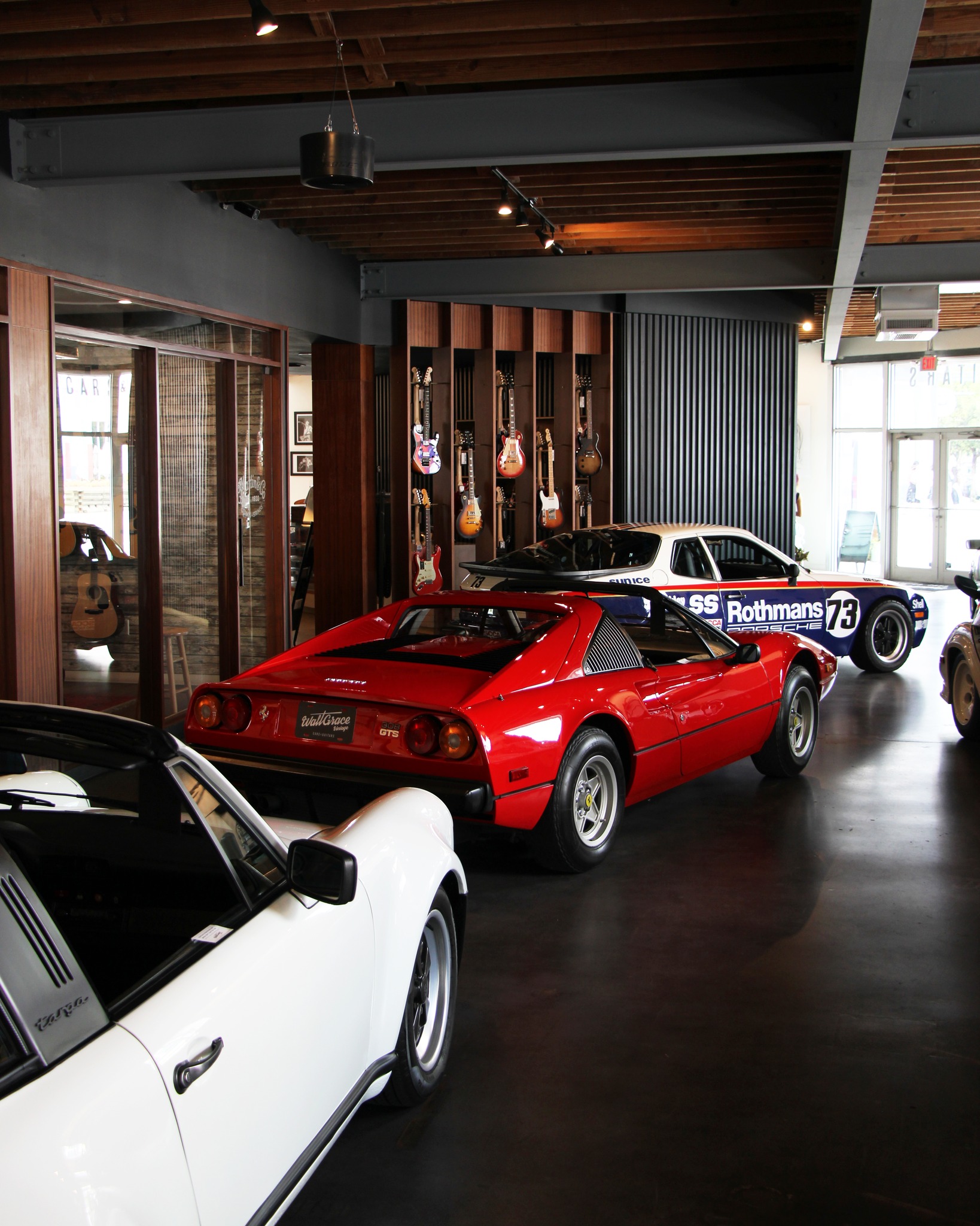 Inside @waltgracevintage – a collector car dealership, guitar shop and cafe located in the Wynwood Arts District in Miami 🎸 A must-visit spot whenever I’m in Miami.
💻 StephenCookMedia.com
#waltgracevintage #ferrari #ferraris #porsche #porsches #ferrari308gts #ferrari308 #porsche911 #911targa #porsche944 #supercar #supercars #exoticcar #exoticcars #wynwood #wynwoodmiami #wynwoodartsdistrict #coffeeshop #collectorcar #collectorcars #guitars #luxurycar #luxurycars #luxurylifestyle #luxurylife #scm2178 #miamigram #miamilifestyle #miami #miamiflorida