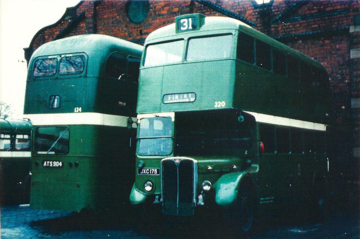 🚌📸 Today’s archive photo features a Dundee Corporation double decker, Fleet Number 220 (JXC175), an AEC Regent III with Craven bodywork.
Bought from London Transport in 1956 and scrapped in 1969, it formed part of a significant influx of vehicles brought north to support Dundee’s growing network.
Captured by our future home at Maryfield Tram Depot on Forfar Road, the image offers a rare glimpse into the working environment of one of Dundee’s most important transport hubs, long before its current regeneration story began.