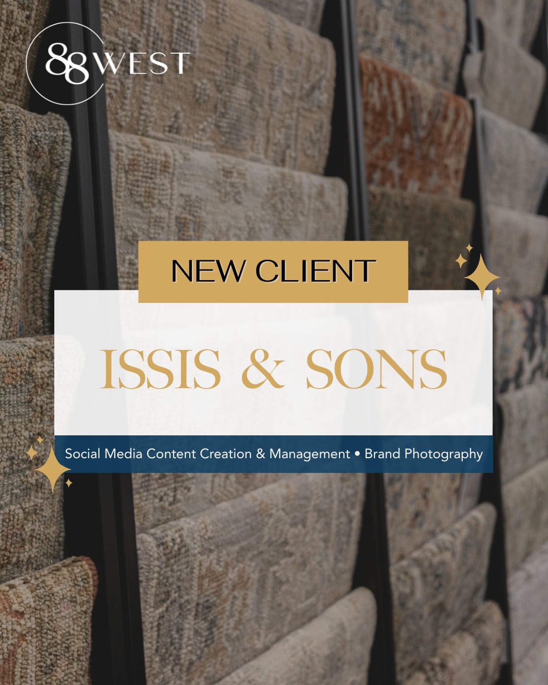 We are beyond excited to welcome Issis & Sons to the 88 West family! 👋
We’re partnering with their incredible team on social media management and brand photography to showcase the craftsmanship, style, and elevated experience behind their flooring and furniture stores. With over 40 years of experience, we’re honored to share their legacy!
Ready to elevate how your brand shows up? Let’s talk.
📞 662.205.0088 | 251.202.7180
💻 88westagency.com
-
#88West #88WestAgency #NorthMS #ALGulfCoast #MSGulfCoast #GulfShoresAL #HuntsvilleAL #PelhamAL #IssisFlooring #IssisHome #NewClient #BrandPhotography #SocialMediaMarketing #InteriorDesignMarketing