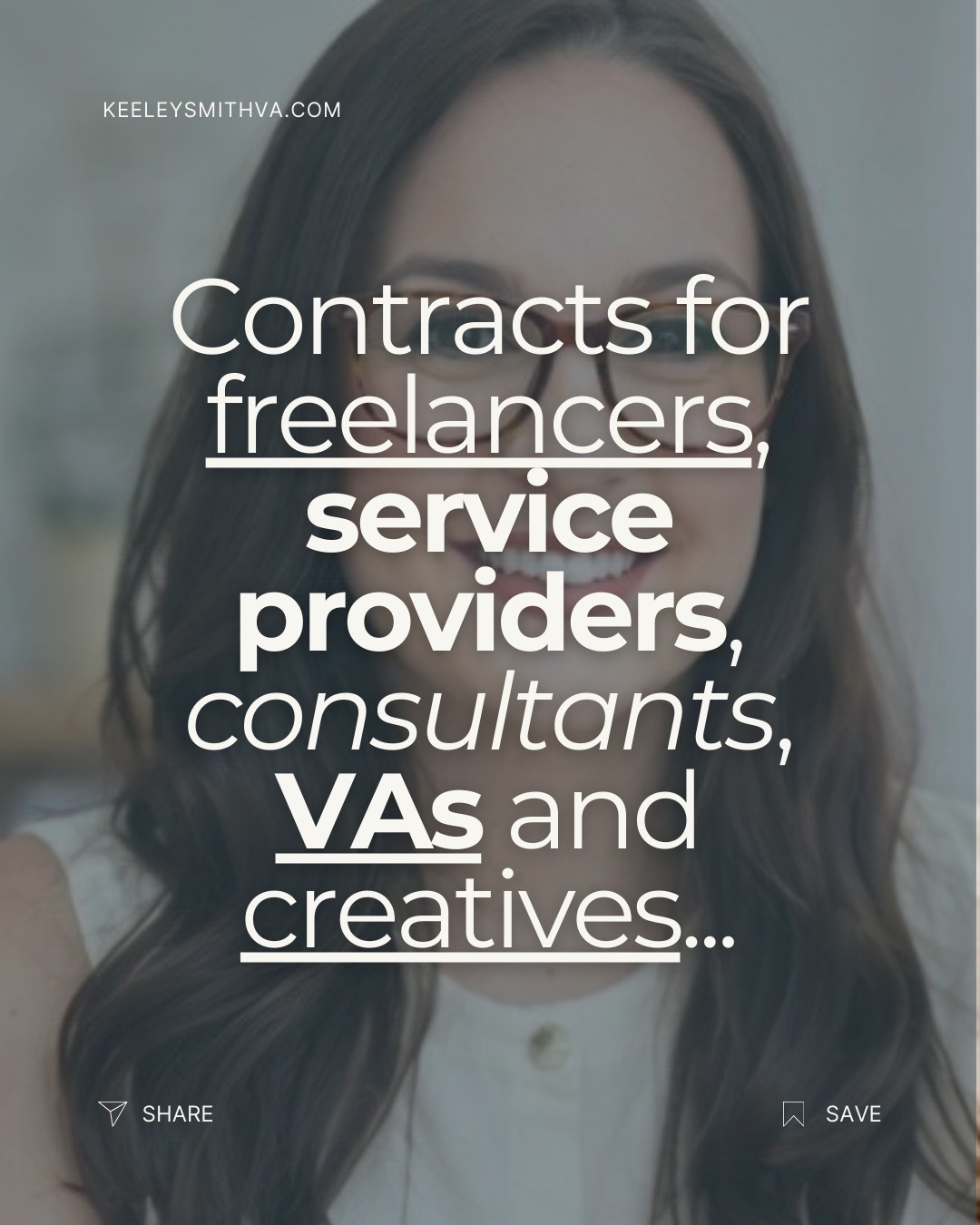I talk a lot about “T&Cs” but I’m usually talking about something more specific.
For most of my clients, that’s:
– Freelancer agreements
– Consultancy agreements
– Contractor terms
If you’re a service provider, coach, consultant, VA, creative, then your agreement should reflect how you actually deliver services.
- Scope.
- Payment structure.
- IP ownership.
- Termination terms.
Your contract should match your business model.
Are you confident that you're using the right type of agreement?
If not, feel free to get in touch and we can fix that.