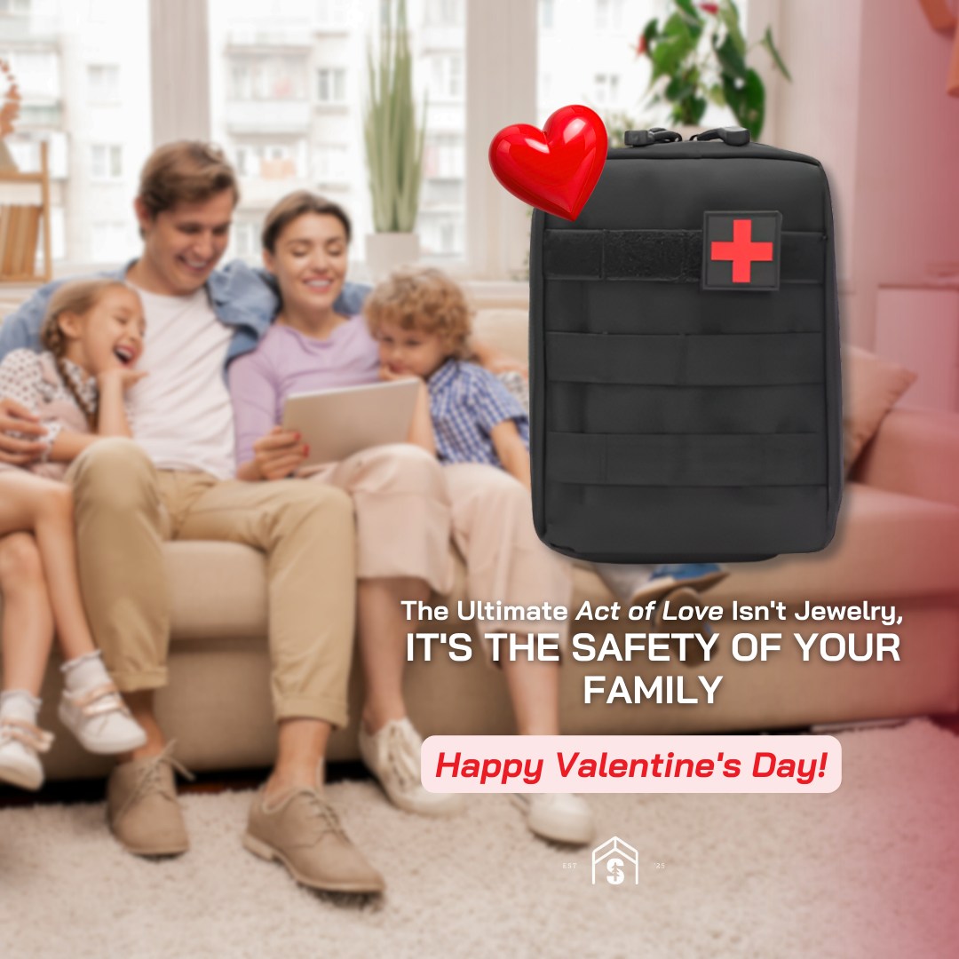 Happy Valentine's Day! ❤️
Protect the ones you love with the gift of readiness. Jewelry won't help them in a crisis, but a fully stocked survival kit will. Always be ready.
#TheSuburbanSurvivalist #SuburbanSurvivalist #SuburbanSurvivalStore #SupplyChainSafety #WWIII #GridDown #SurvivalTools #Valentines #ValentinesDay