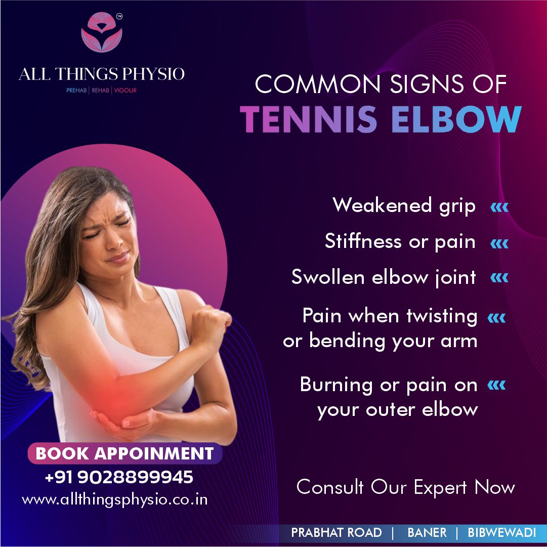 COMMON SIGNS OF TENNIS ELBOW
> Weakened grip
> Stiffness or pain
> Swollen elbow joint
> Pain when twisting or bending your arm
> Burning or pain on your outer elbow
#physiotherapy #physio #physicaltherapy #physiotherapist #rehabilitation #rehab #health #fitness #fisioterapia #backpain #physicaltherapist #wellness #exercise #pain #chiropractor #sport #osteopathy #neckpain