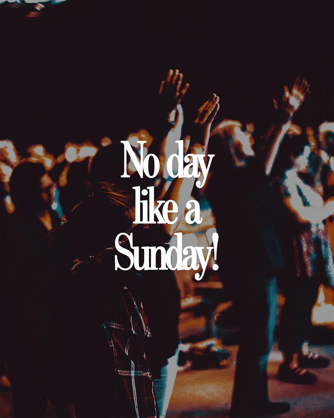 There’s just something about a Sunday in the House of the Lord! We’re ready to go - how about you? See you at 10 am!